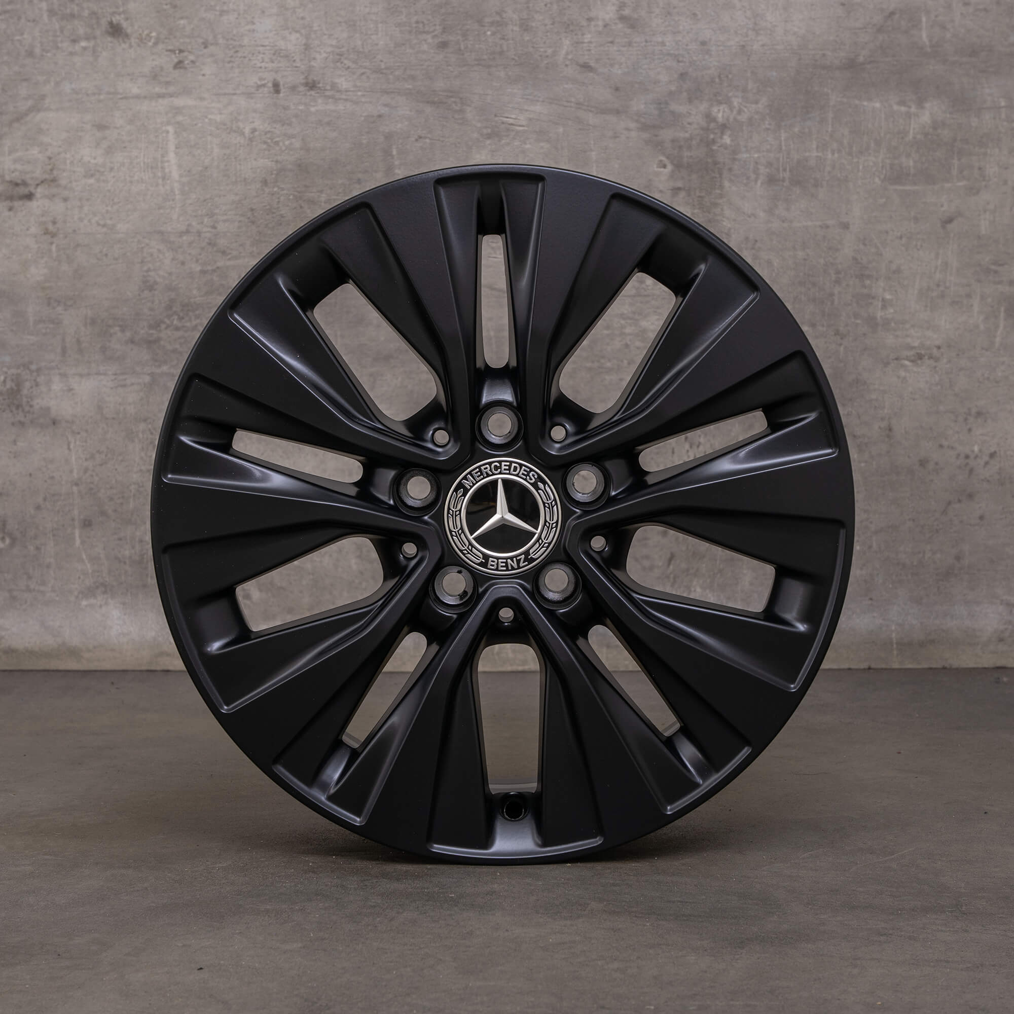 Original Mercedes Benz A B Class CLA Jantes 16 pouces W177 V177 W247 X118 C118 A1774010000 noir brillant