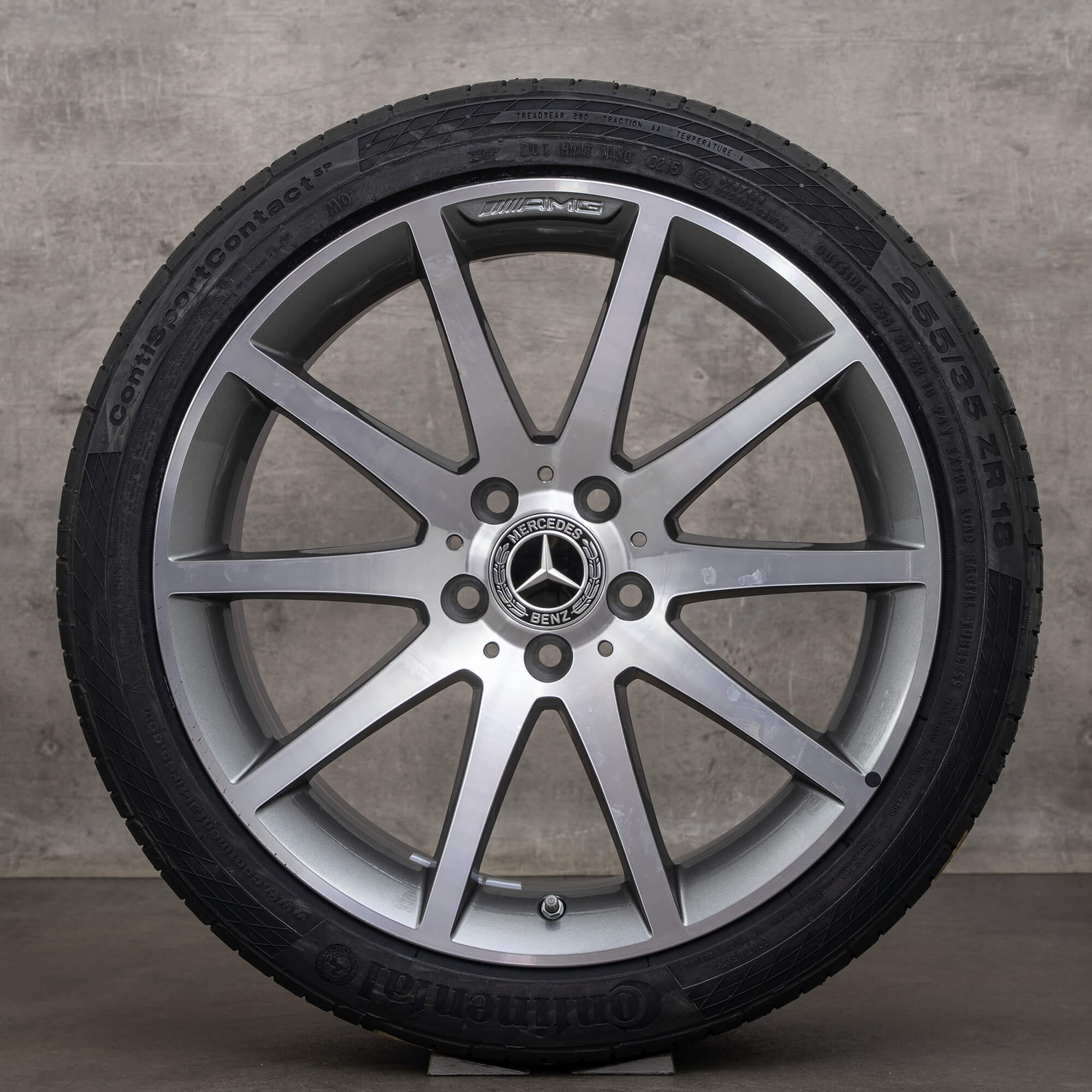 OEM Mercedes Benz SLK 55 SLC 43 AMG rims 18 inch R172 summer