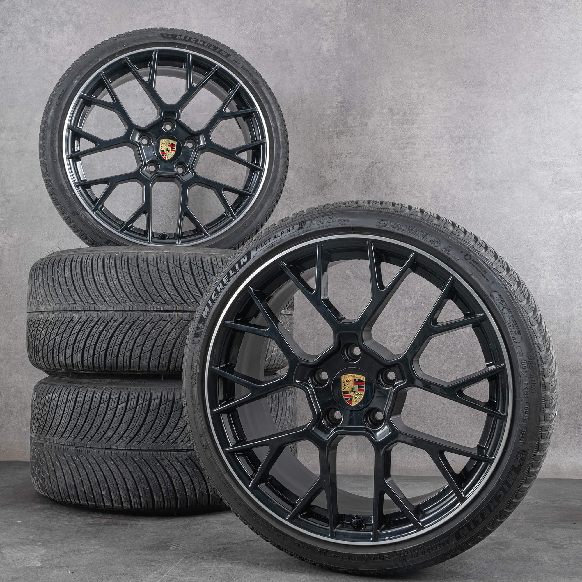 Original Porsche 911 992.1 RS Spyder 992601025G 20 21 tommer fælge vinterhjulsæt