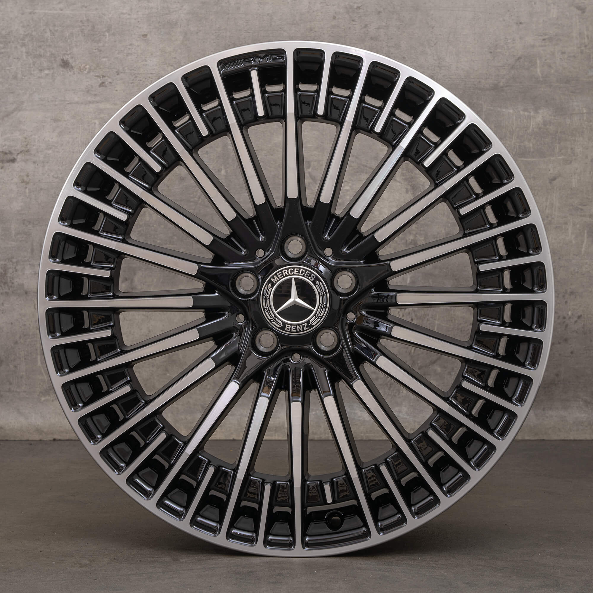Oryginalne felgi Mercedes Benz EQA EQB AMG 20 cali H243 X243 A2434010600 czarne Polerowane NOWOŚĆ