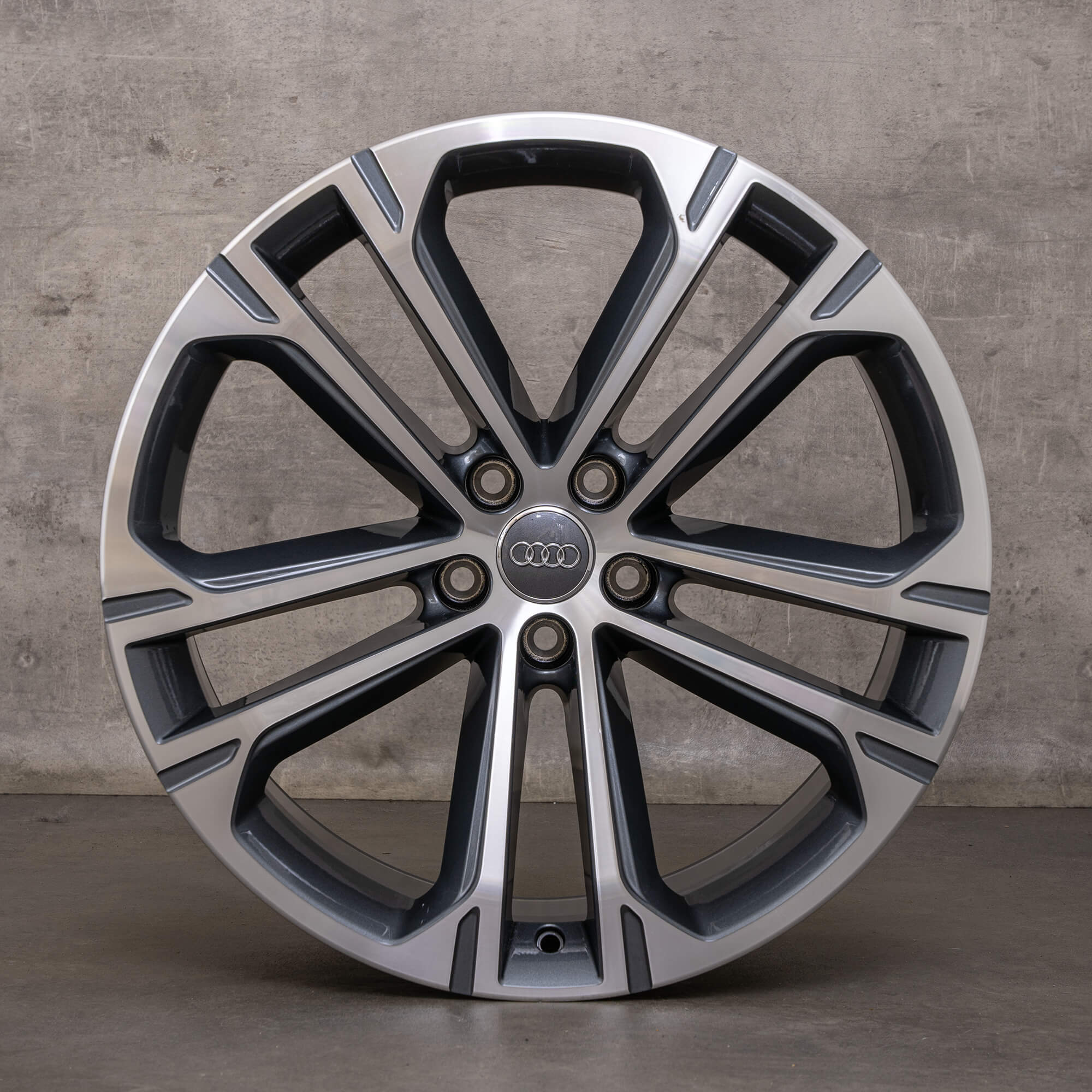 Jantes d'origine Audi Q7 SQ7 4M 4M0601025EA anthracite brillant