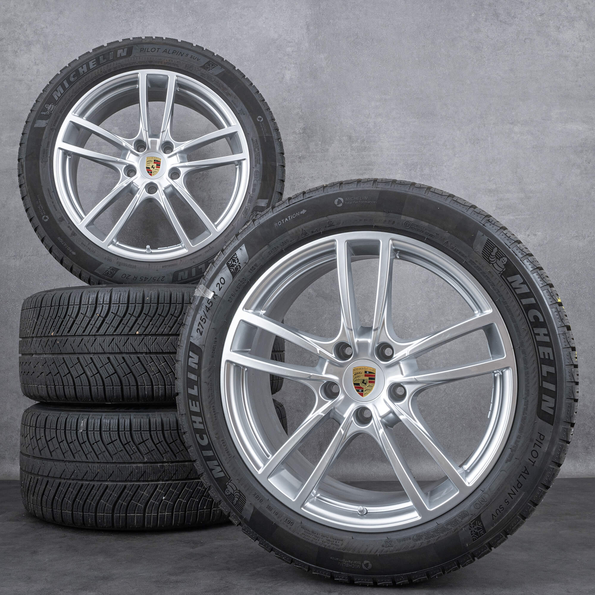 Originele Porsche velgen 20 inch Cayenne 9YA II 9Y0 winterwielen winterbanden NIEUW