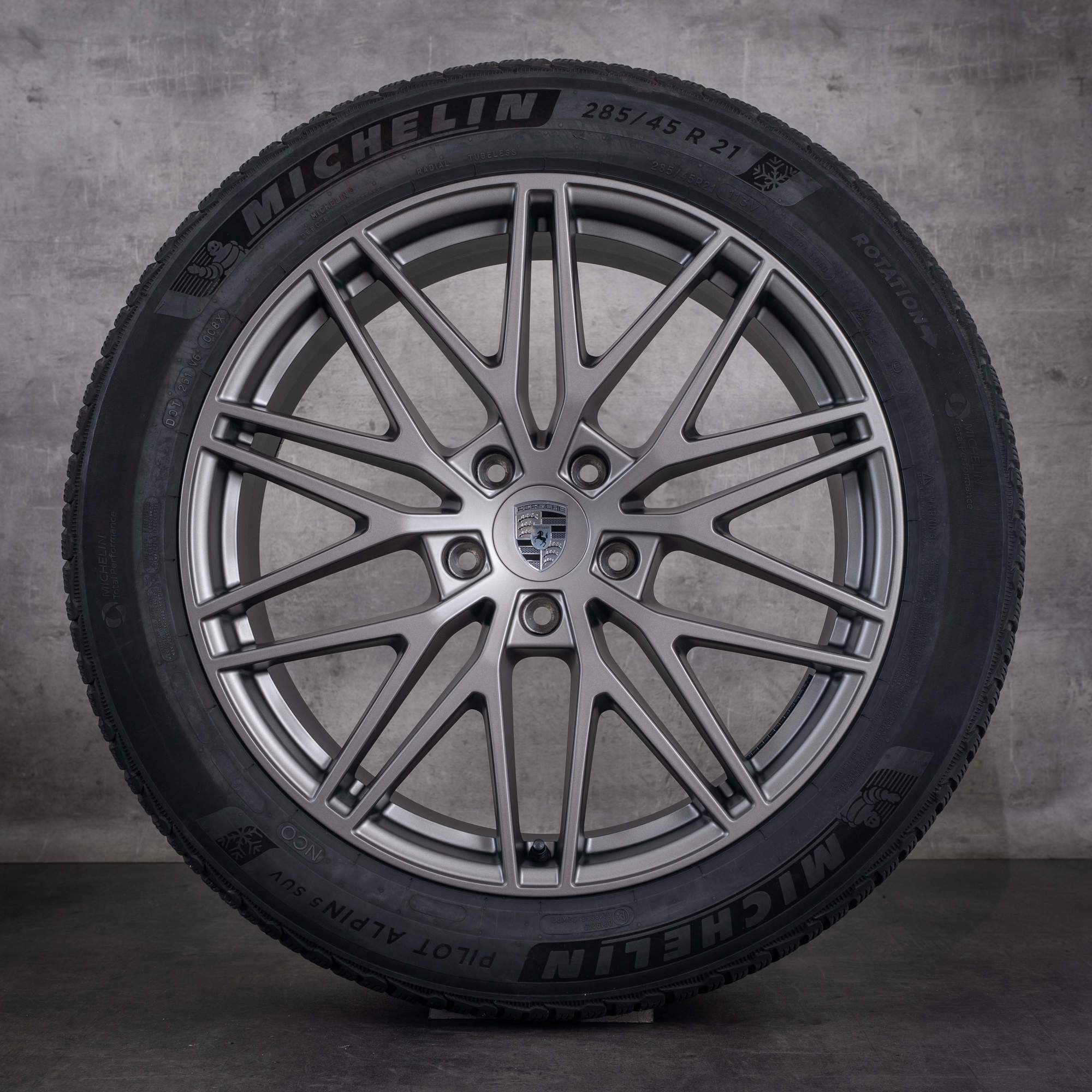 OEM Porsche Cayenne Coupe 21inch winter wheels E3 9YA II RS Spyder