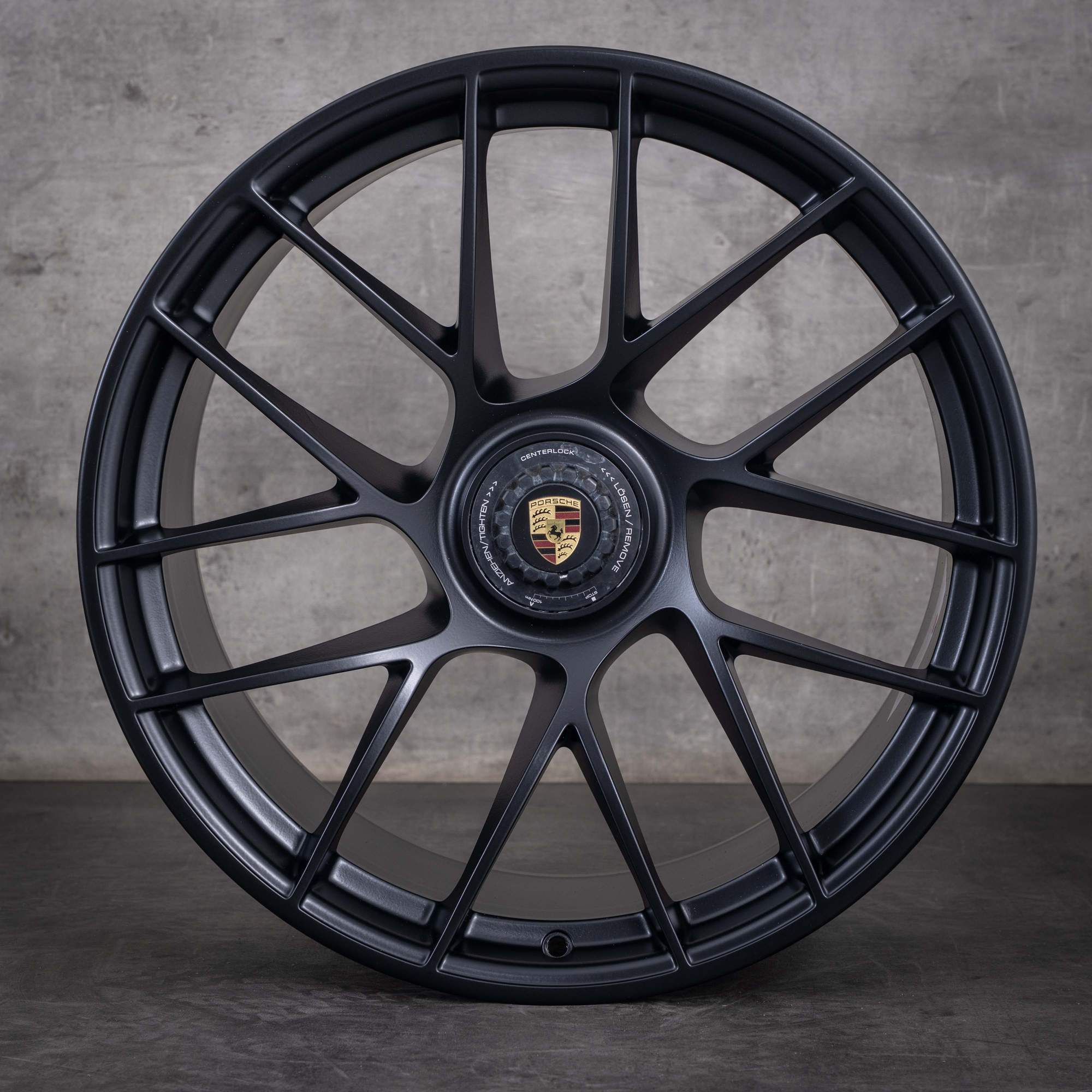 Alkuperäiset Porsche-vanteet 991 GTS 20 tuumaa 99136277101 alumiinivanteet 9913627210 mattamusta