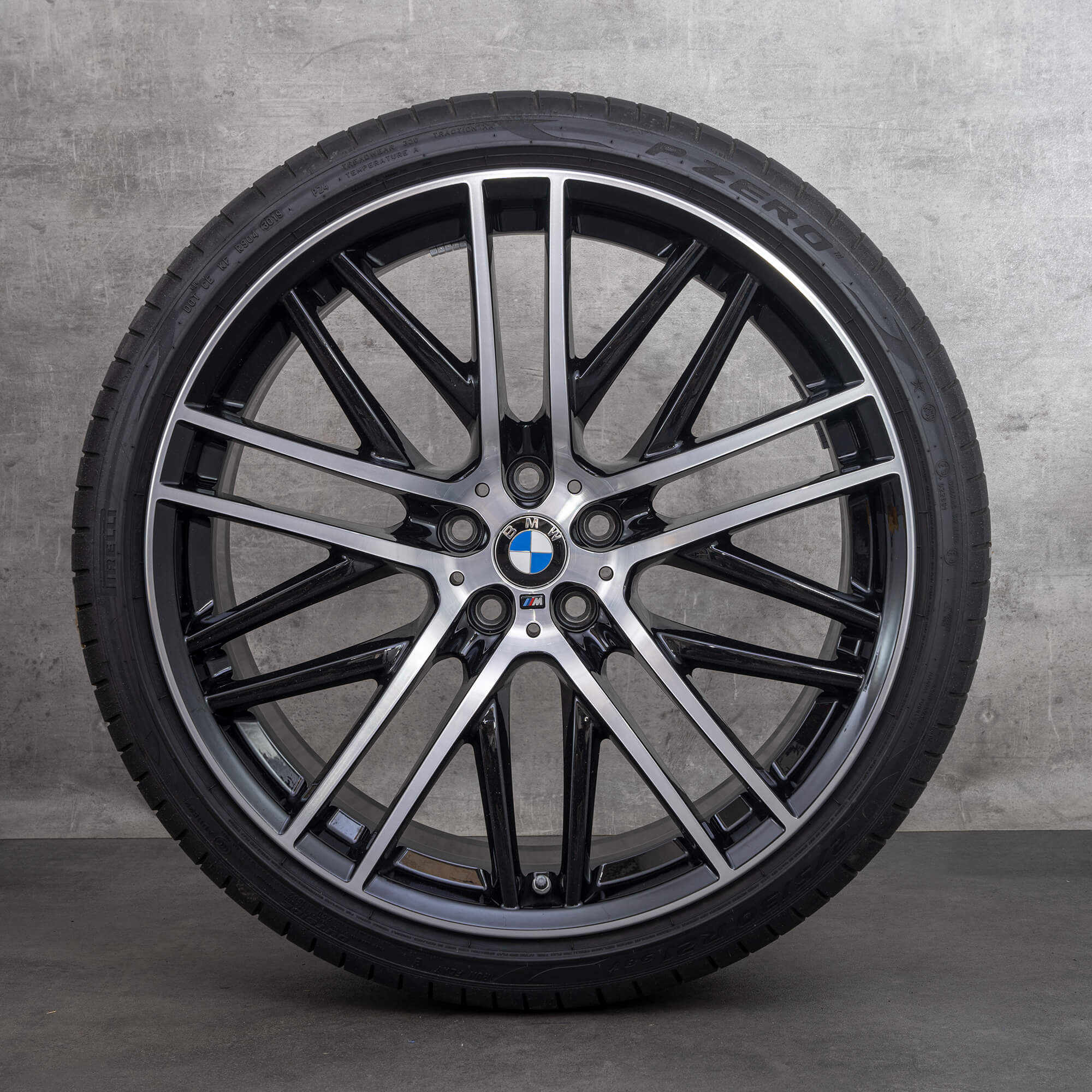 Jante BMW 21 inch seria 7 G11 G12 6 GT G32 M650 roți de vară 6893542 6893542