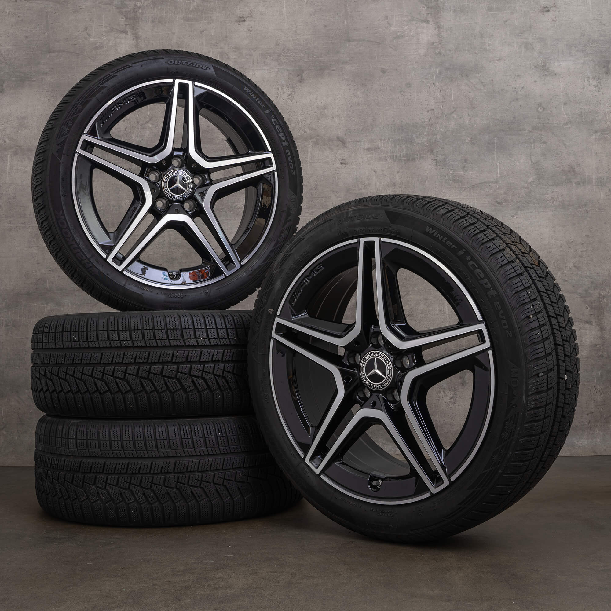 OEM AMG Mercedes Benz AB Class CLA winter wheels 18 inch W177 W247 X118 ...