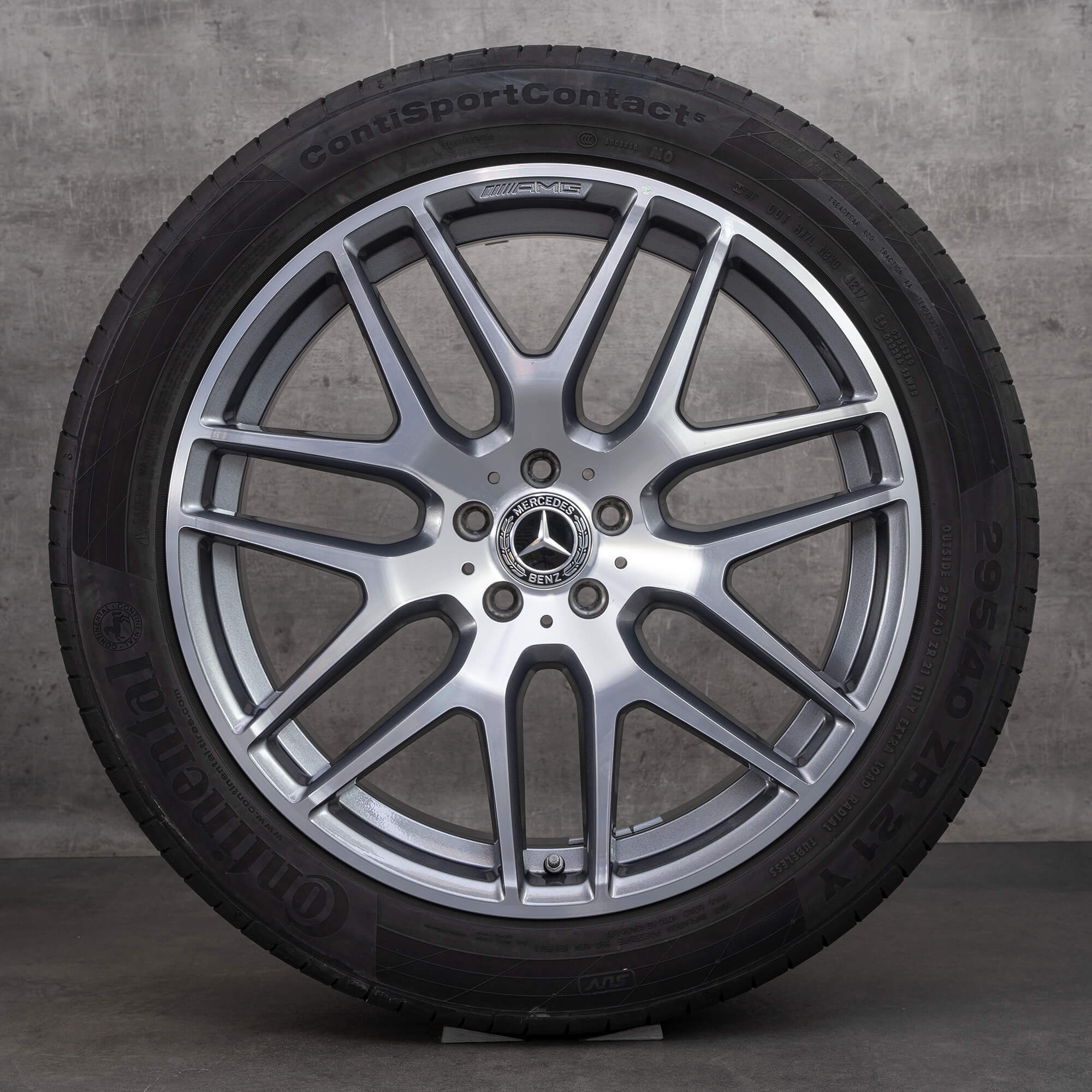 AMG 21 inch rims Mercedes GLS GLS63 W166 X166 summer tires wheels