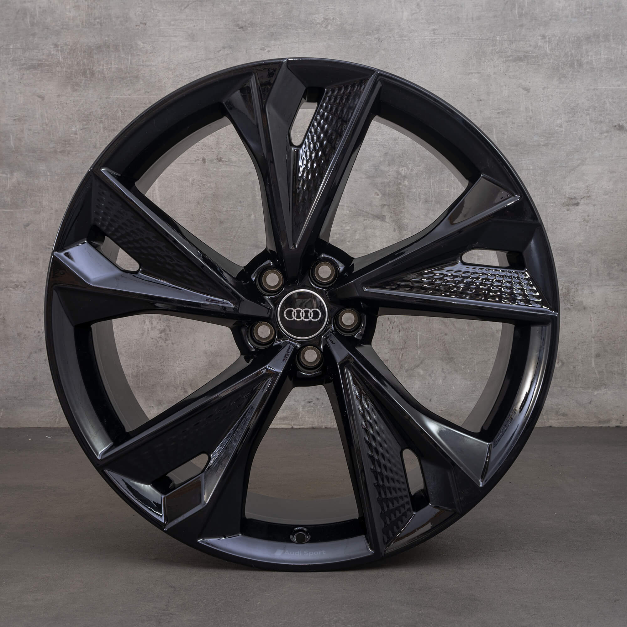 Audi 22 tums fälgar RS6 RS7 4K C8 aluminiumfälgar 4K0601025BC 10,5 x ET19 NYA