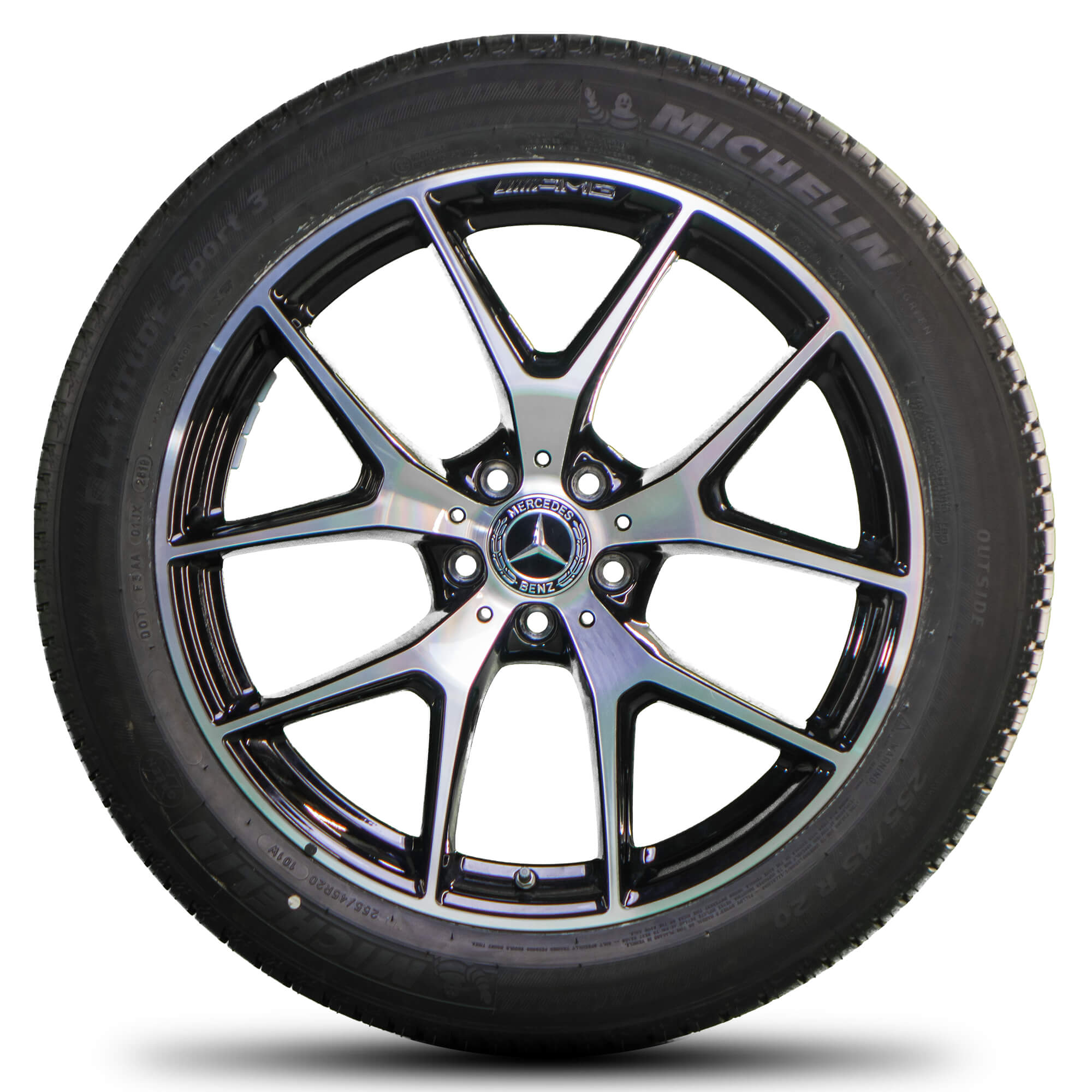 AMG 20 tommer fælge Mercedes GLC43 GLC X253 C253 sommerdæk sommerhjul NYHED