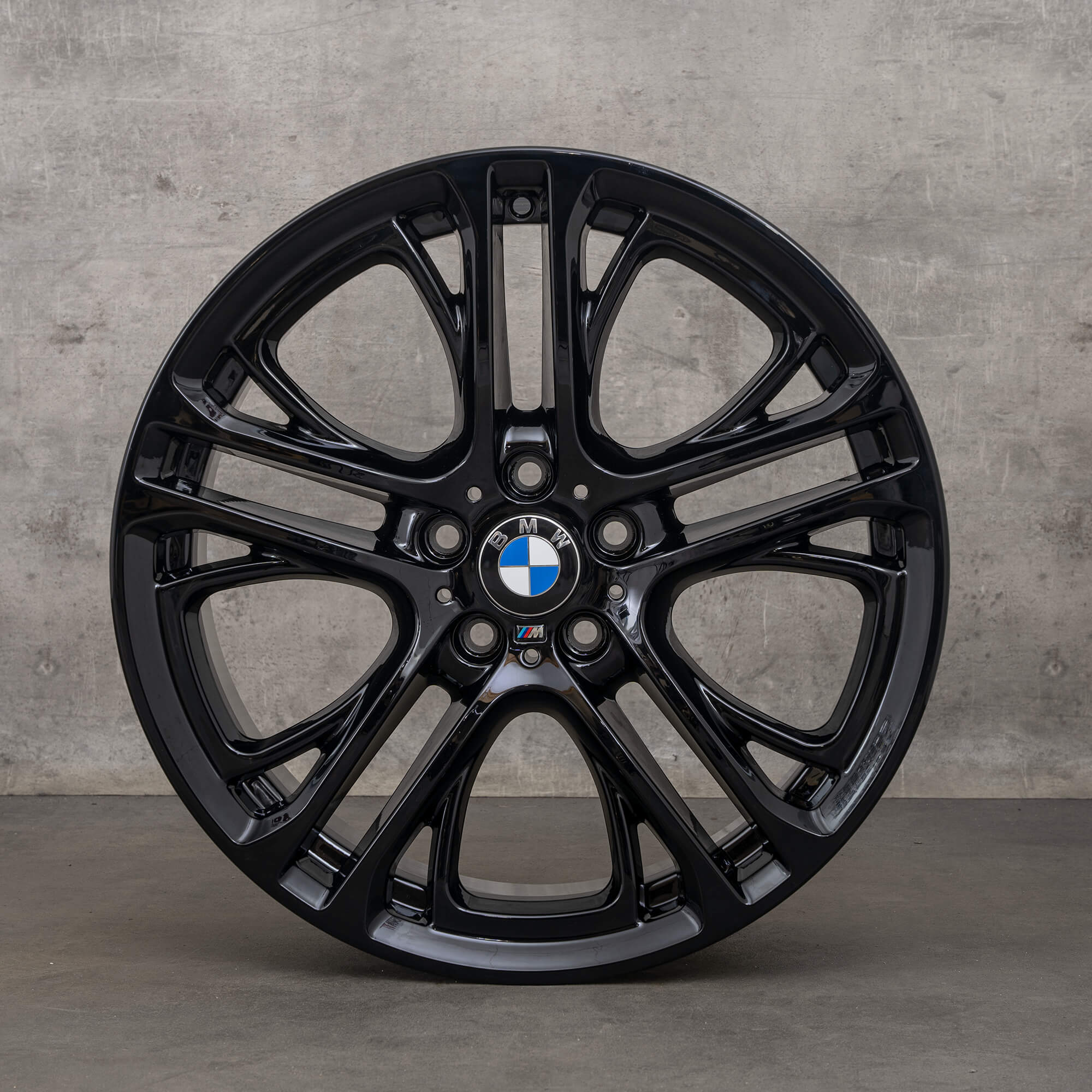 BMW X3 F25 X4 F26 20 Zoll Alufelgen schwarz lackiert 310 M 6787582 