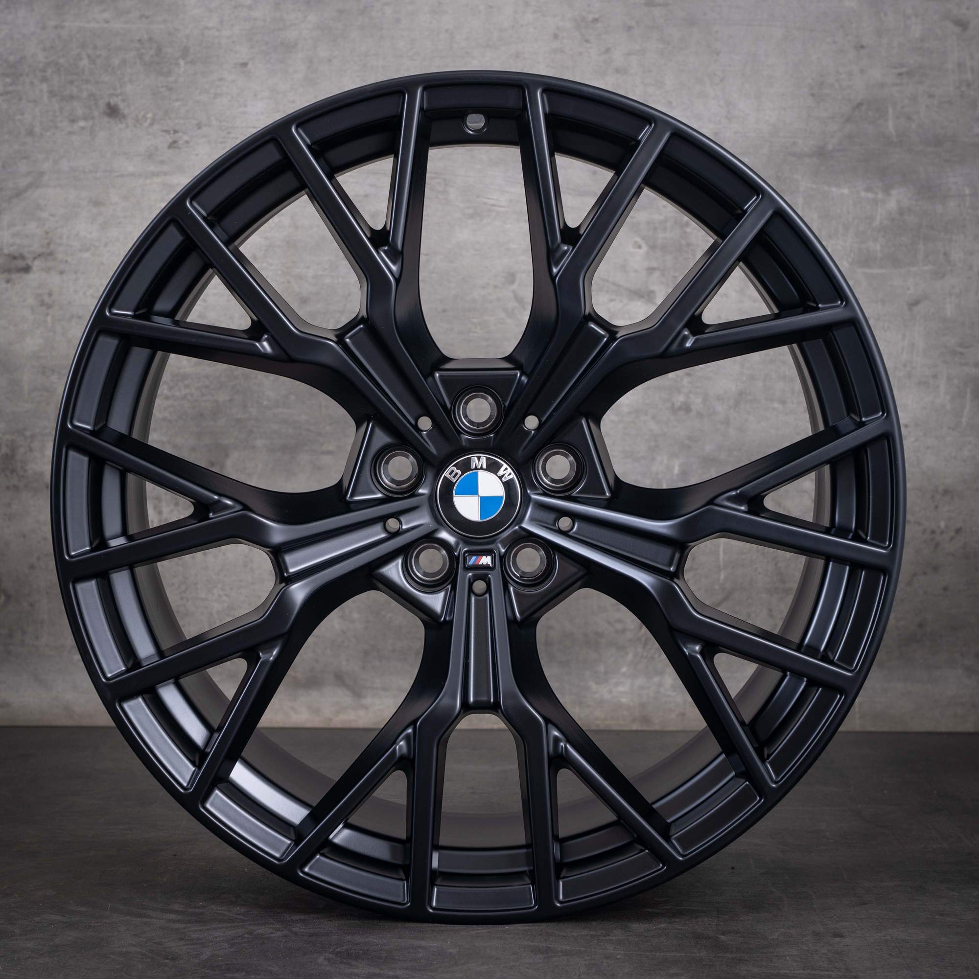 OEM BMW 7 Series i7 X3 20inch G70 G45 rims 911 M Styling 5A19DF8 5A19DF9 Jet Black Matte NEW