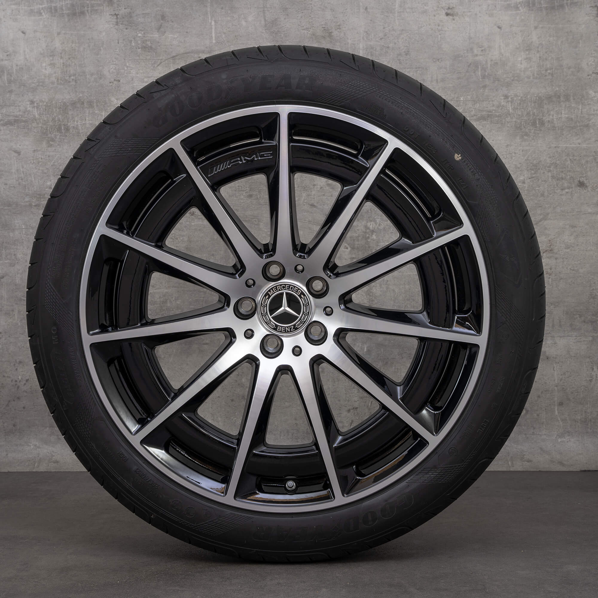 AMG 21 inch velgen Mercedes EQS V297 alloy zomerbanden zomervelgen NIEUW