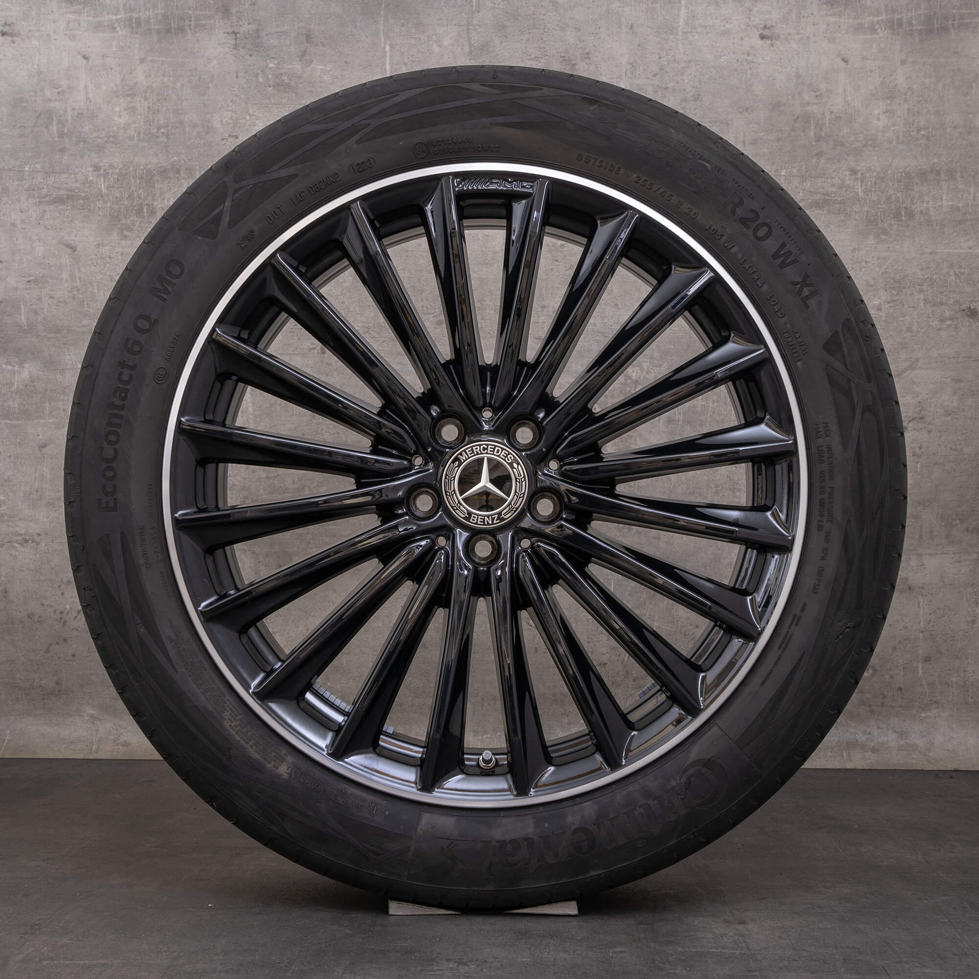 OEM Mercedes Benz GLC AMG Rims 20 inch X254 C254 Summer wheels black ...