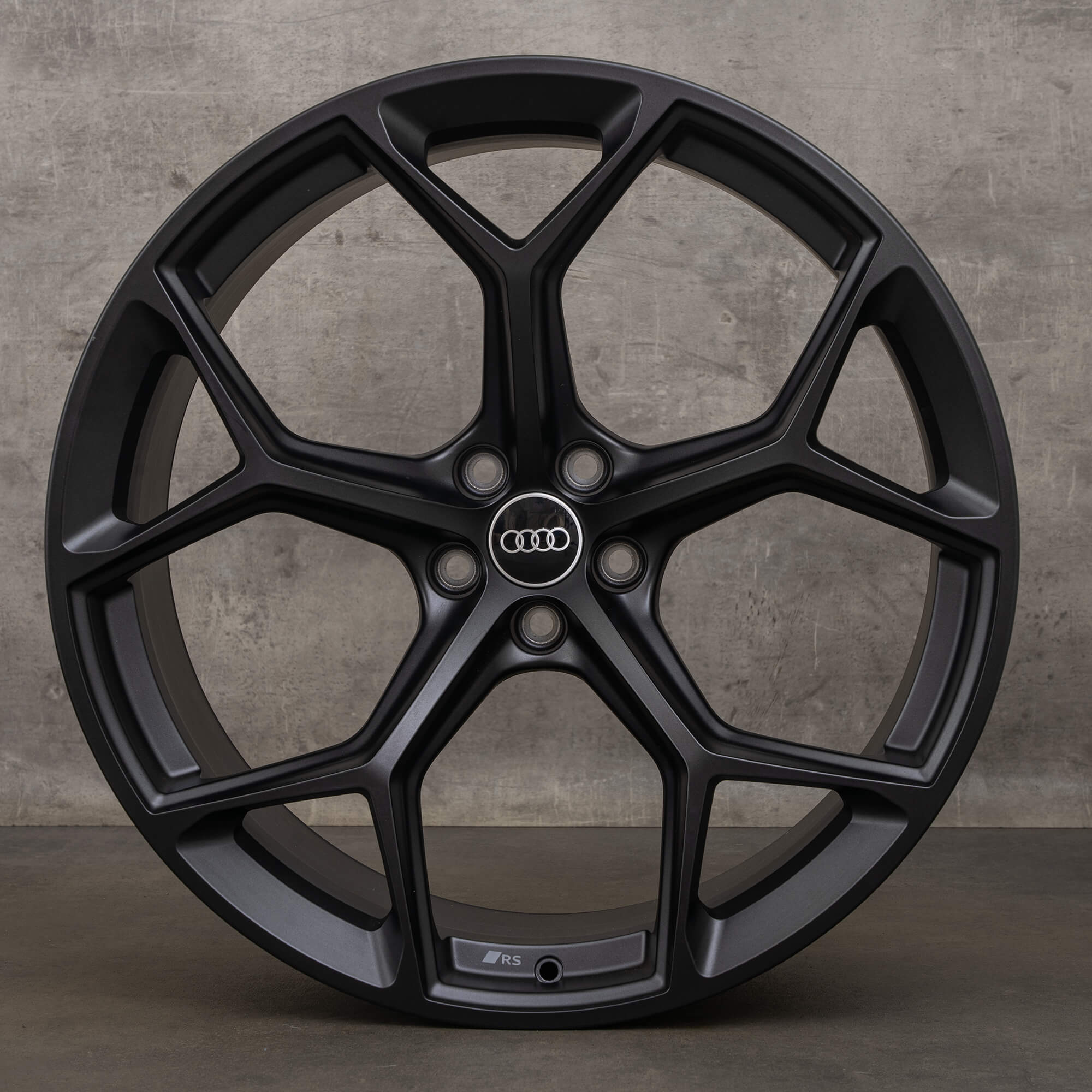 Original Audi RS6 RS7 Jantes 22 pouces 4K C8 Performance 4K0601025CQ noir mat NEUF