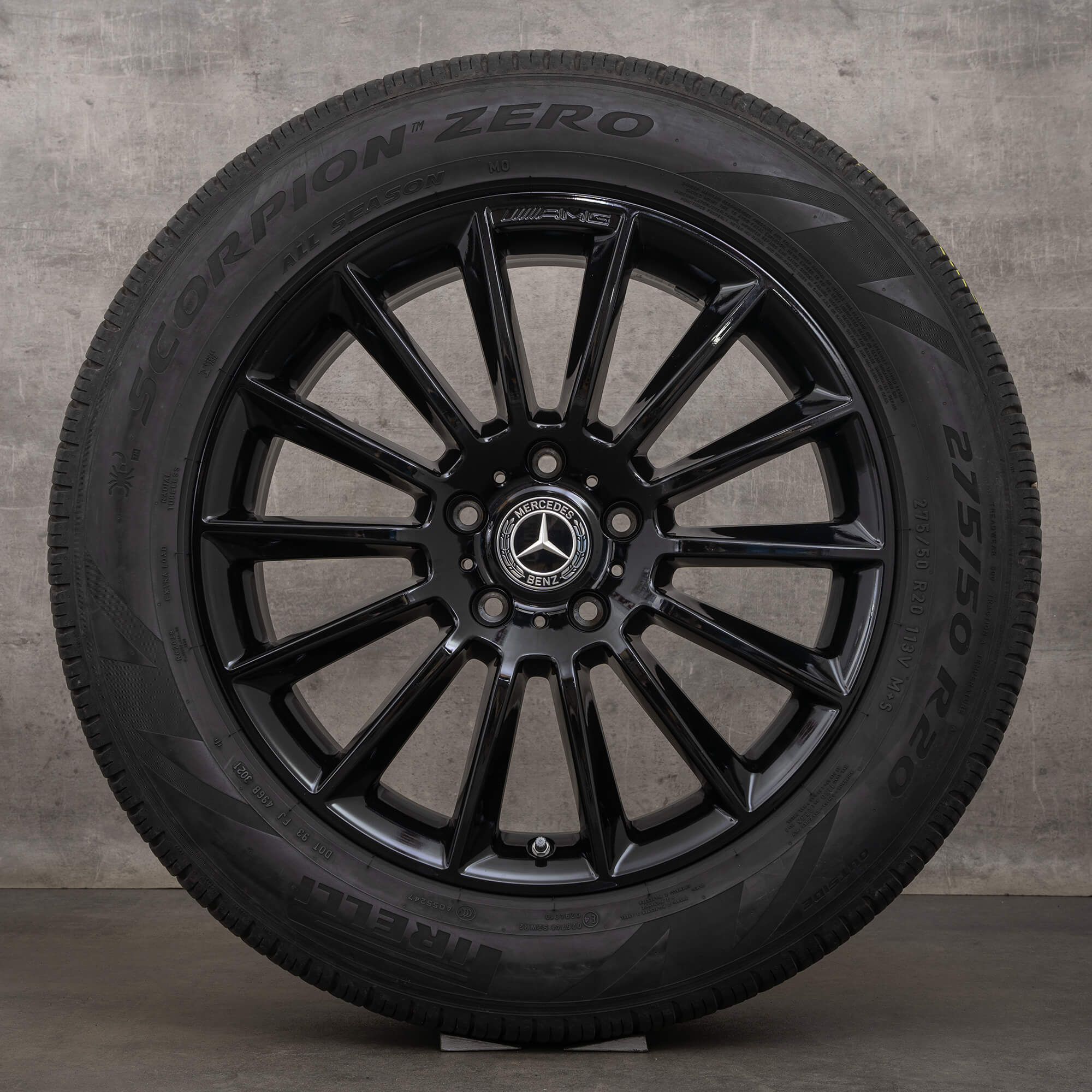 OEM AMG G Class W463 G350d G400d G500 20 inch rims summer tires black