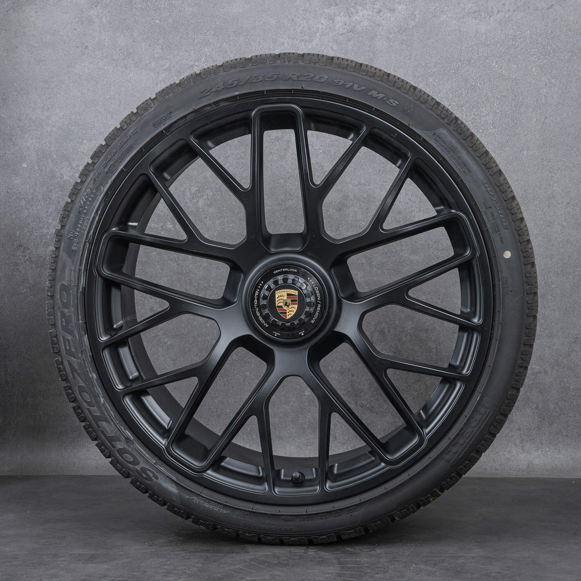 Alkuperäiset Porsche vanteet 20 tuuman 991.1 & 2 Turbo S kesärenkaat kesäpyörät JE1