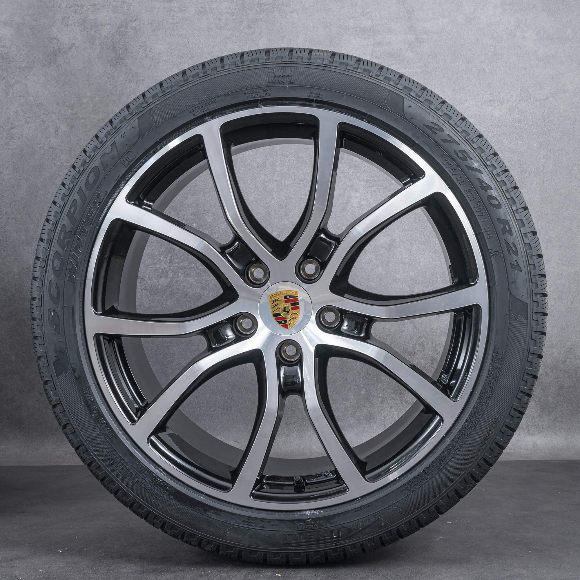 Original Porsche Cayenne E3 Coup 21 pouces Jantes Exclusive Design Winterrder