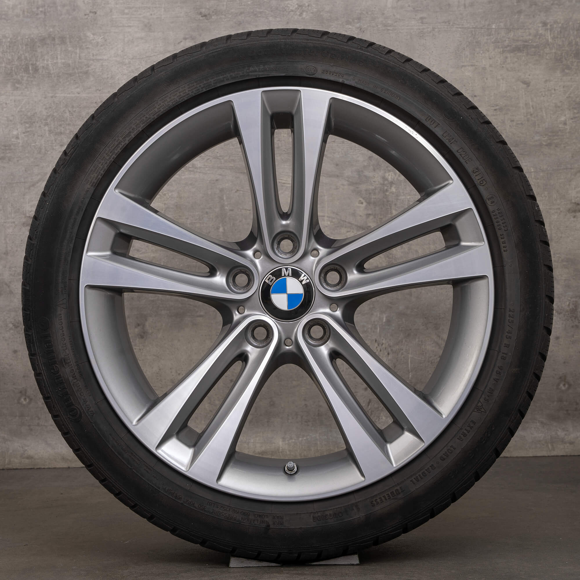 Original BMW 3 Series F30 F31 4 F32 F33 F36 18 inch winter tires