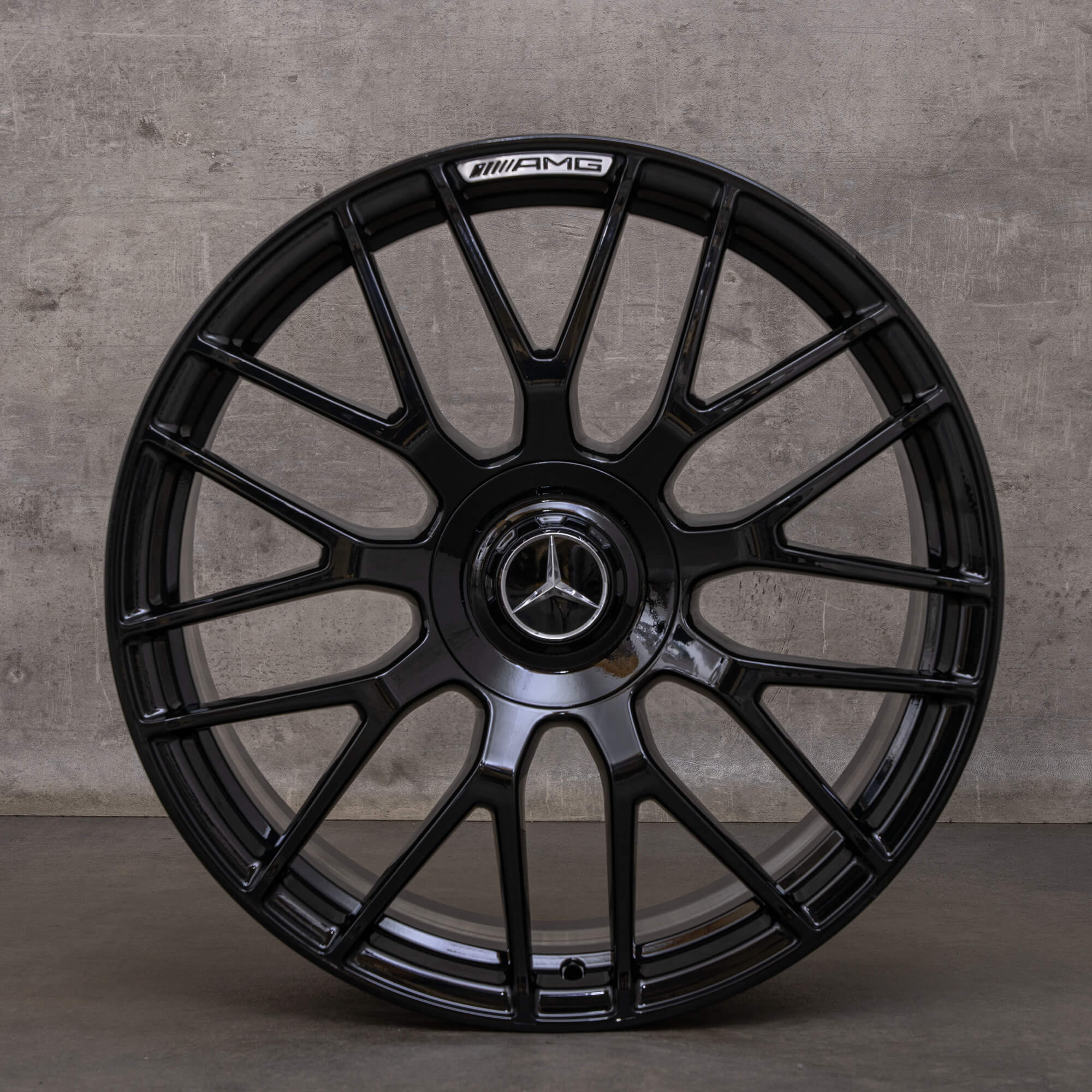 Original Mercedes Benz AMG GT jantes 19 20 pouces C190 R190 A1904010700 A1904011500 noir brillant