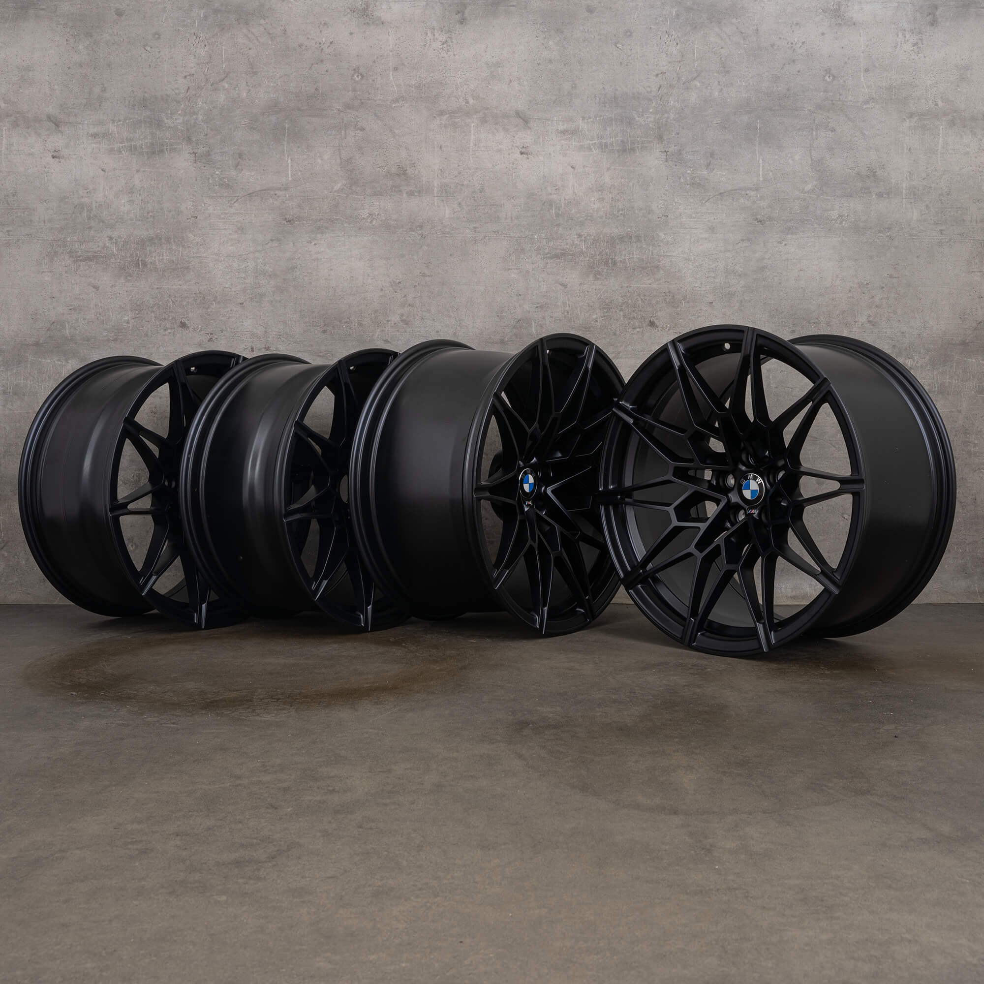 Jantes d'origine BMW M2 M3 M4 19 20 pouces G87 G80 G81 G82 G83 style 826 M noir soie mat