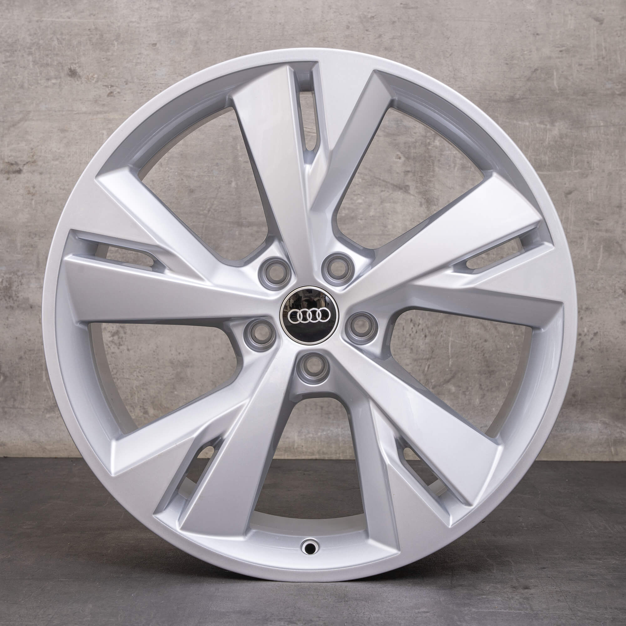 Jante originale Audi e-tron Q4 & Sportback 20 inch FZ 89A601025AP 89A601025AQ argintiu