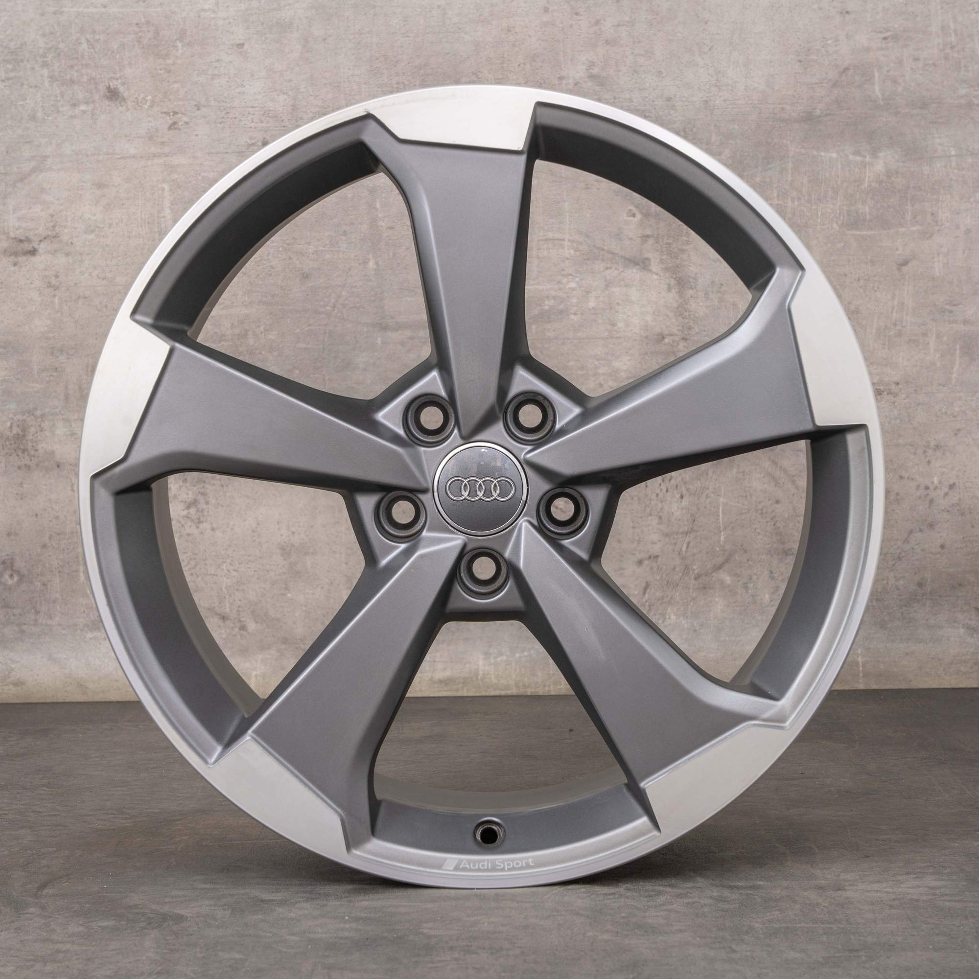 OEM Audi 19 inch Rims A3 S3 RS3 8V Rotor 8V0601025ET titan matt polisched