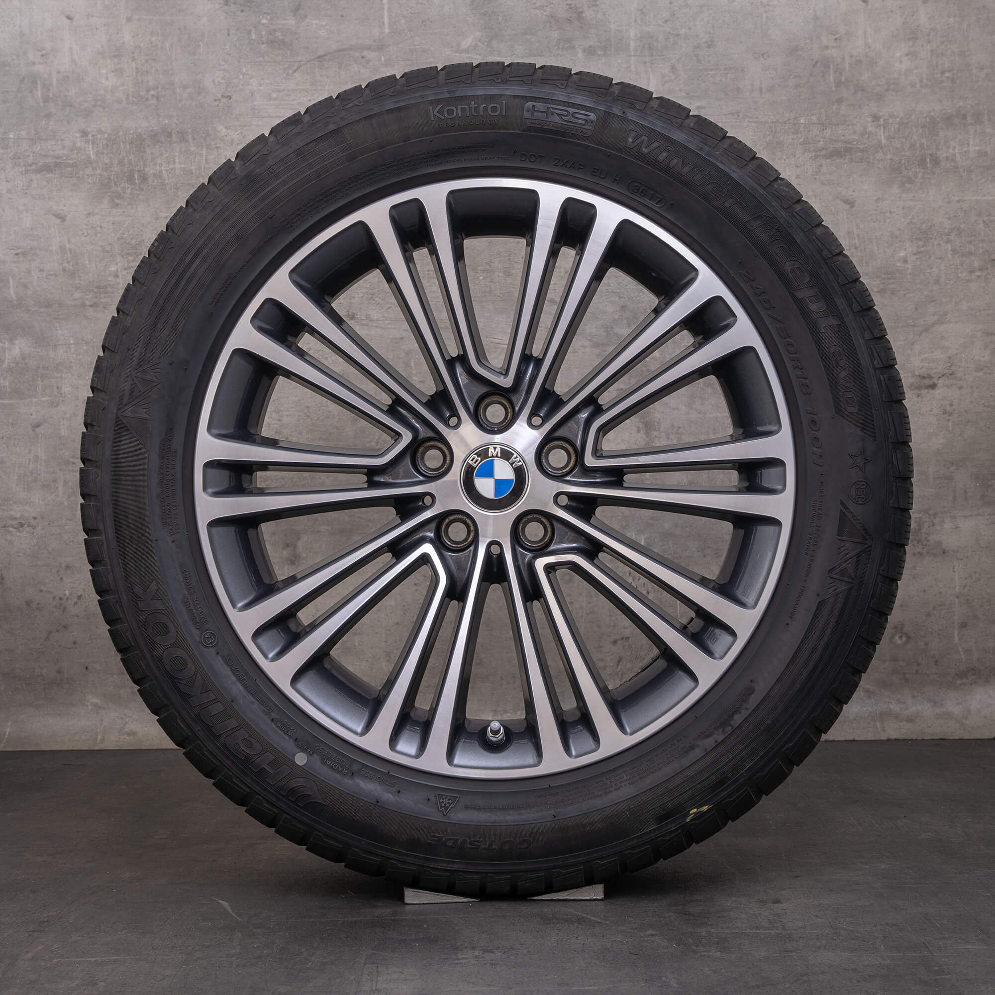 OEM BMW 5 Series snow tire packages 18 inch G30 G31 rims styling
