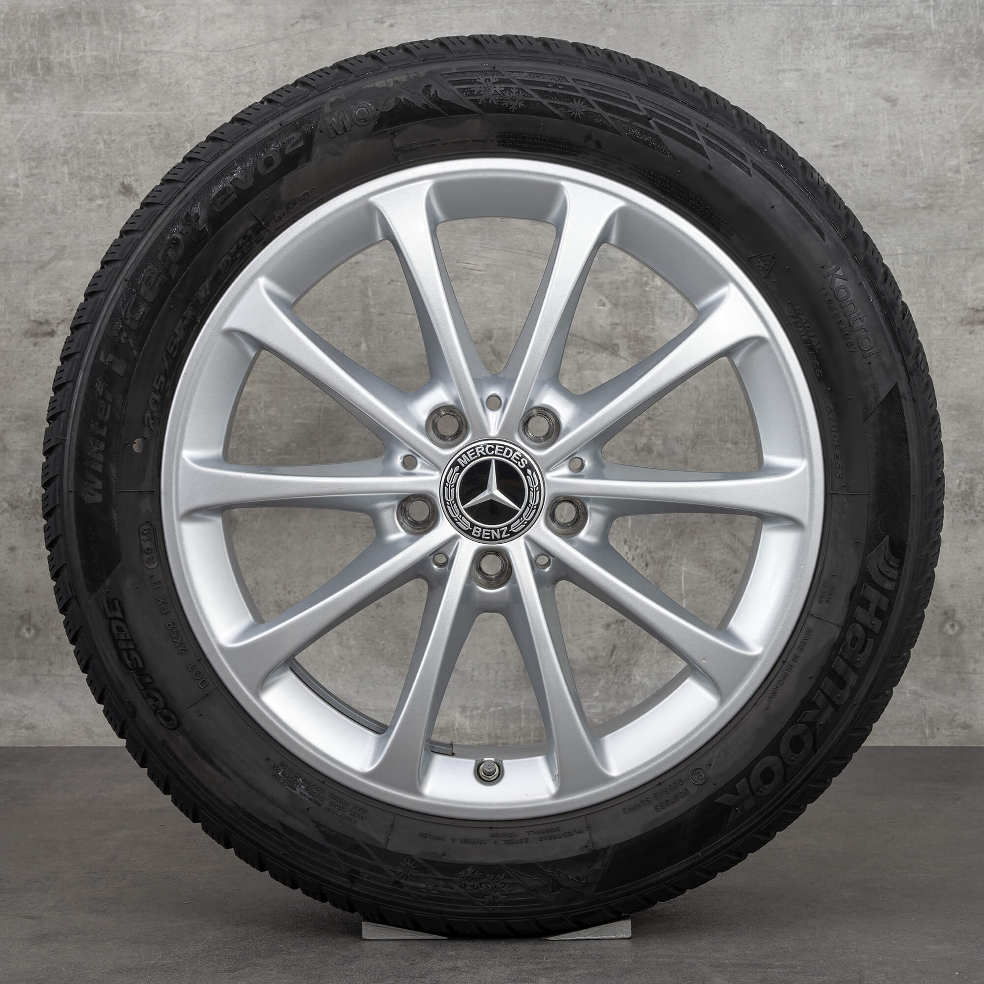Mercedes Benz 17 Zoll Felgen A B Klasse W177 W247 CLA W118 Winterkompletträder