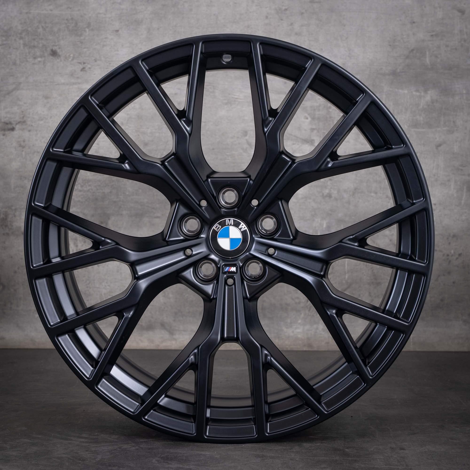 OEM BMW 7 Series i7 X3 20inch G70 G45 rims 911 M Styling 5A19DF8 5A19DF9 Jet Black Matte NEW