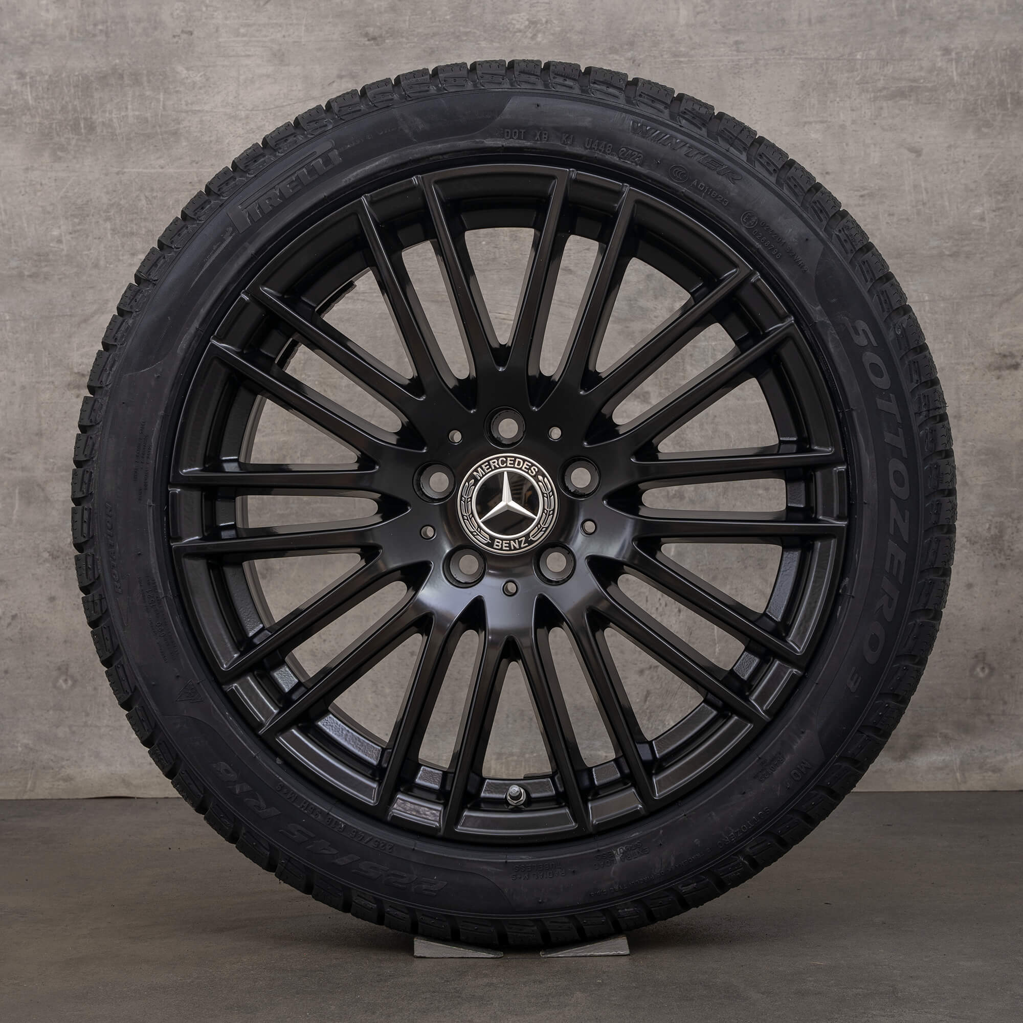 OEM Mercedes Benz C-Class winter tires 18 inch W206 S206 rims