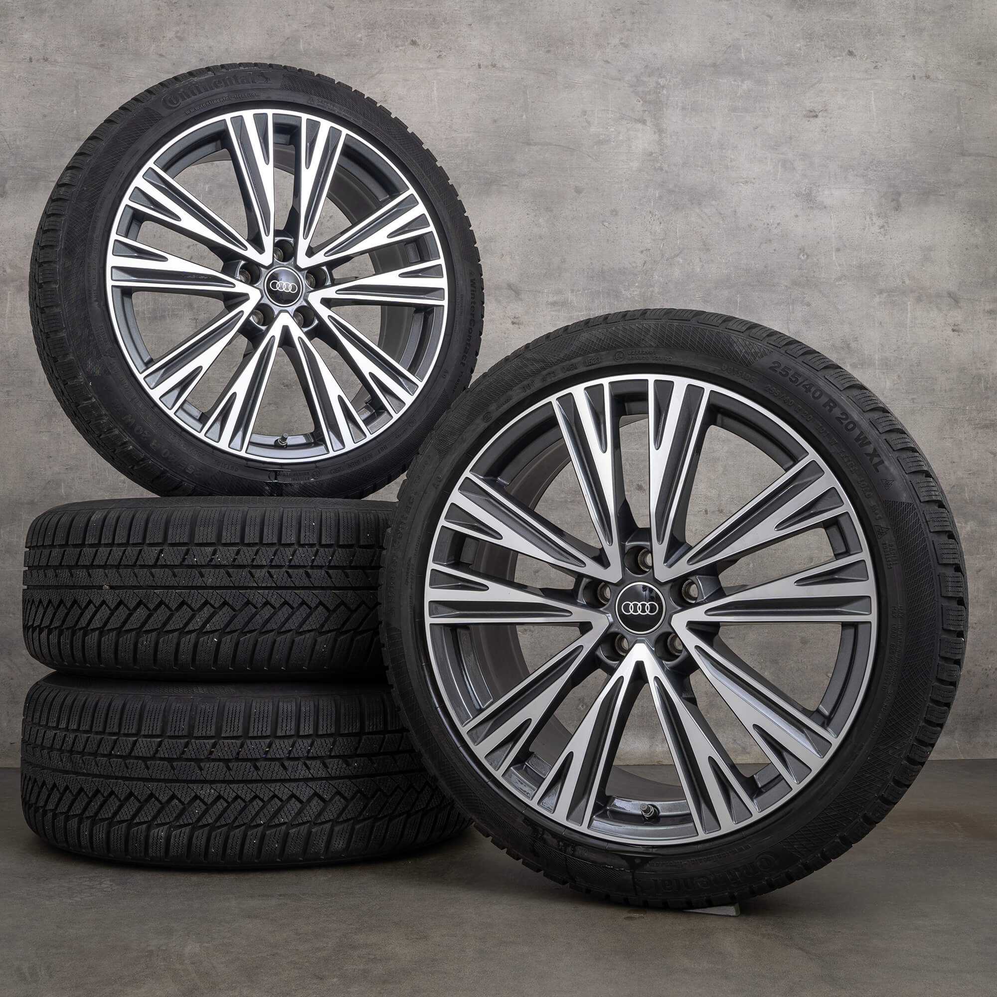 Audi A6 S6 4K C8 F2 winterwielen 20 inch velgen winterbanden 4K0601025J