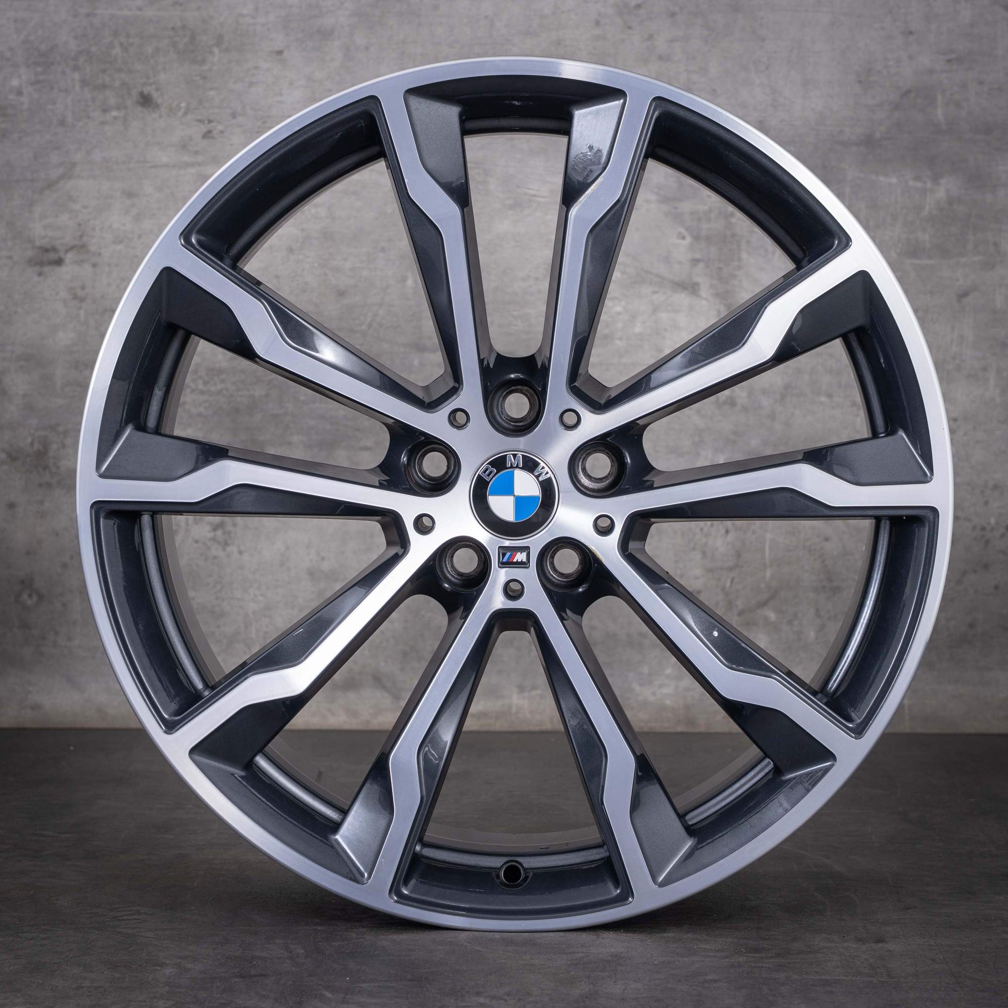 Jantes d'origine BMW X3 X4 20 pouces G01 G02 Styling 699 M 8010268 8010269 gris orbite jantes diamantées - jante 4 sur 4