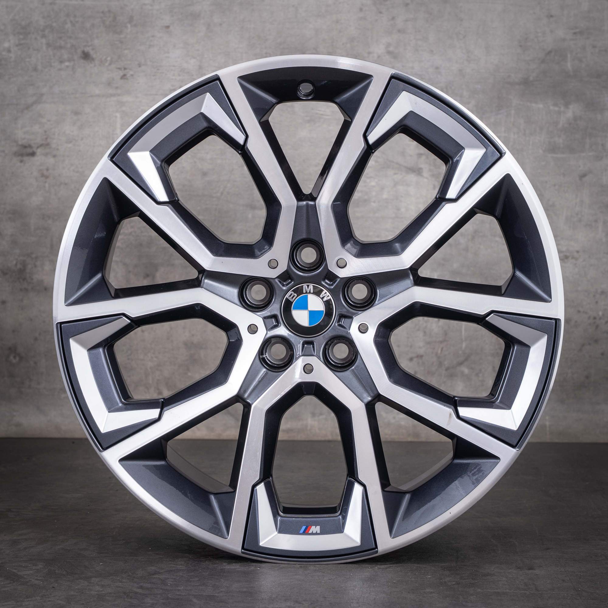 Original BMW X1 X2 Felgen 19 Zoll F48 F39 Styling 867 6899197 orbit grey glanzgedreht NEU