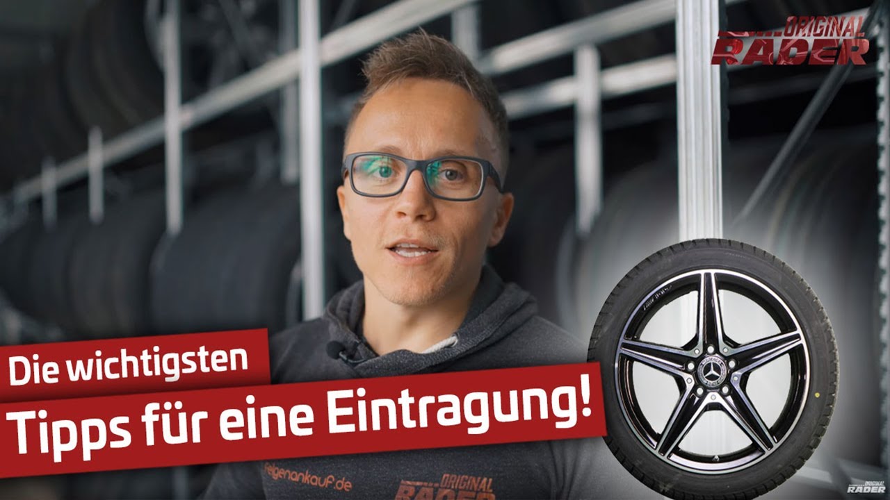 Videovorschau: Originale Felgen eintragen lassen Die wichtigsten Tipps