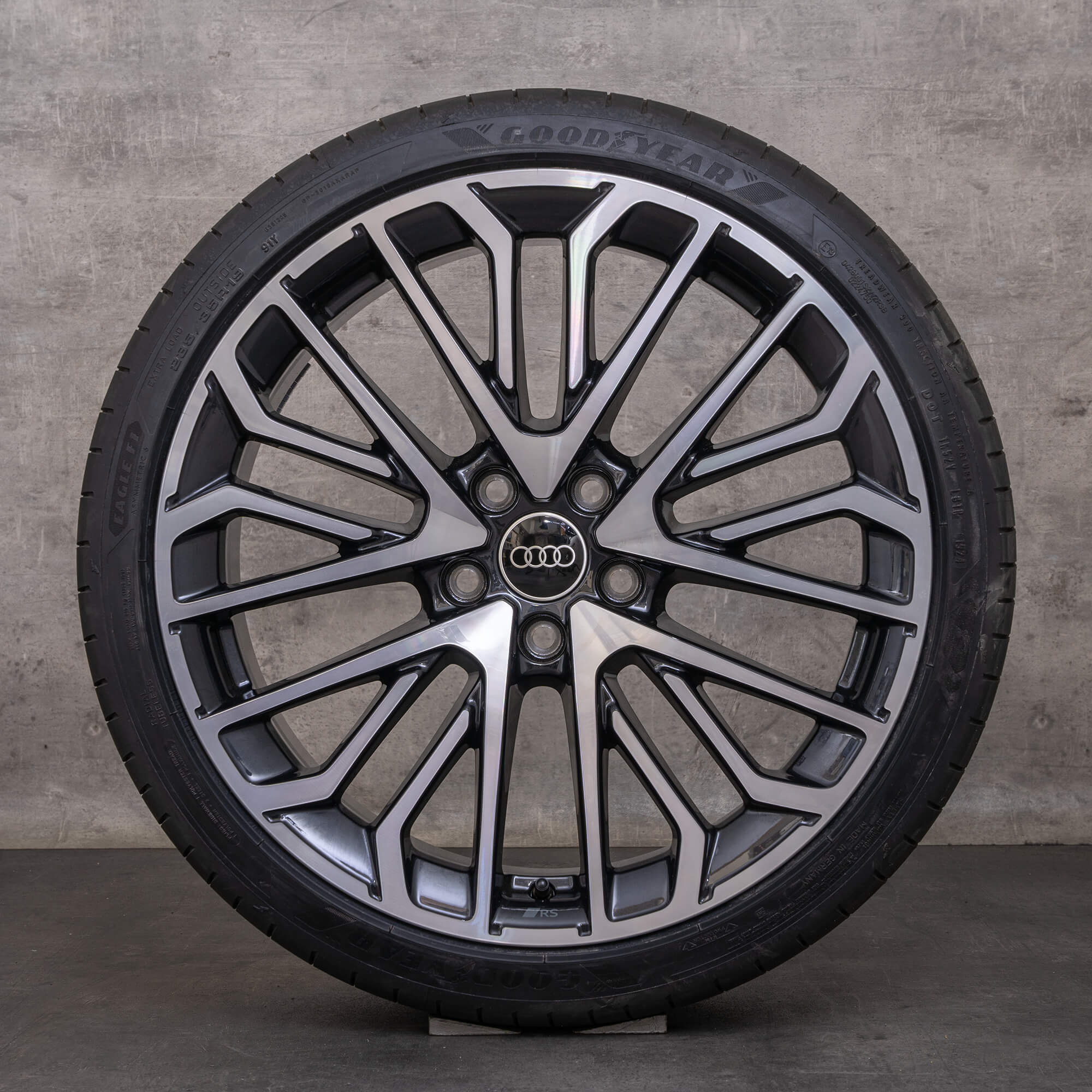 OEM Audi A3 S3 RS3 rims 19 inch 8V 8Y summer wheels 8Y0601025DC titanium gloss turned NEW