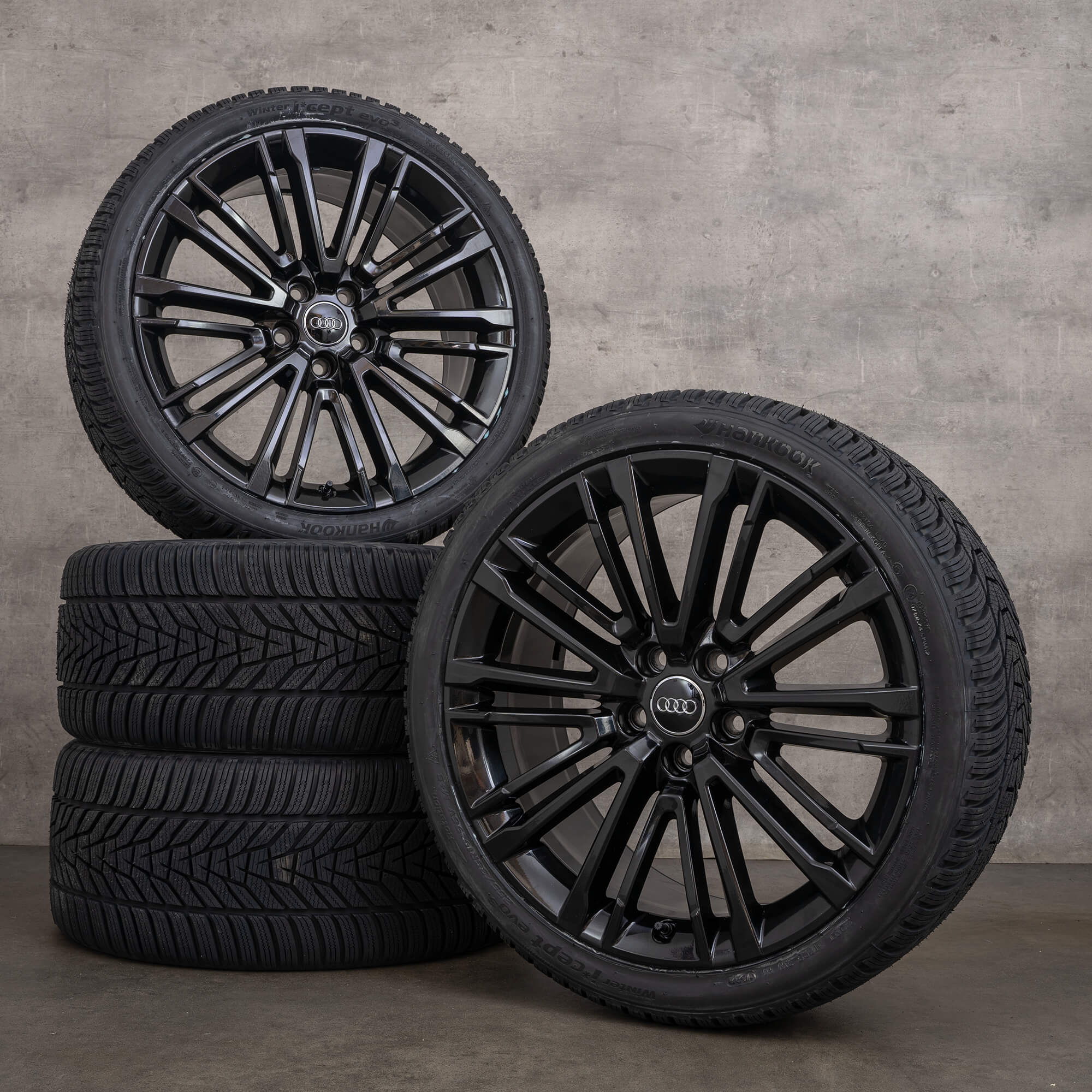 Audi S4 8W winter wheels 19 inch rims tires 8W0601025BE