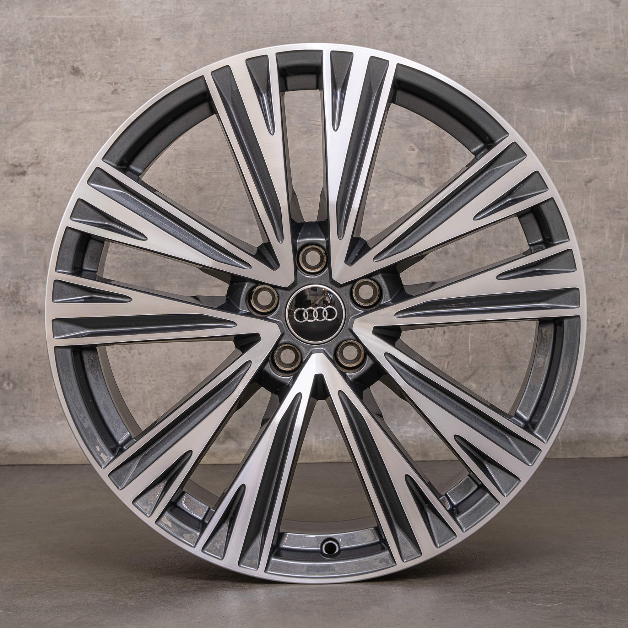 Original Audi A6 S6 Jantes 20 pouces 4K C8 4K0601025J anthracite brillant