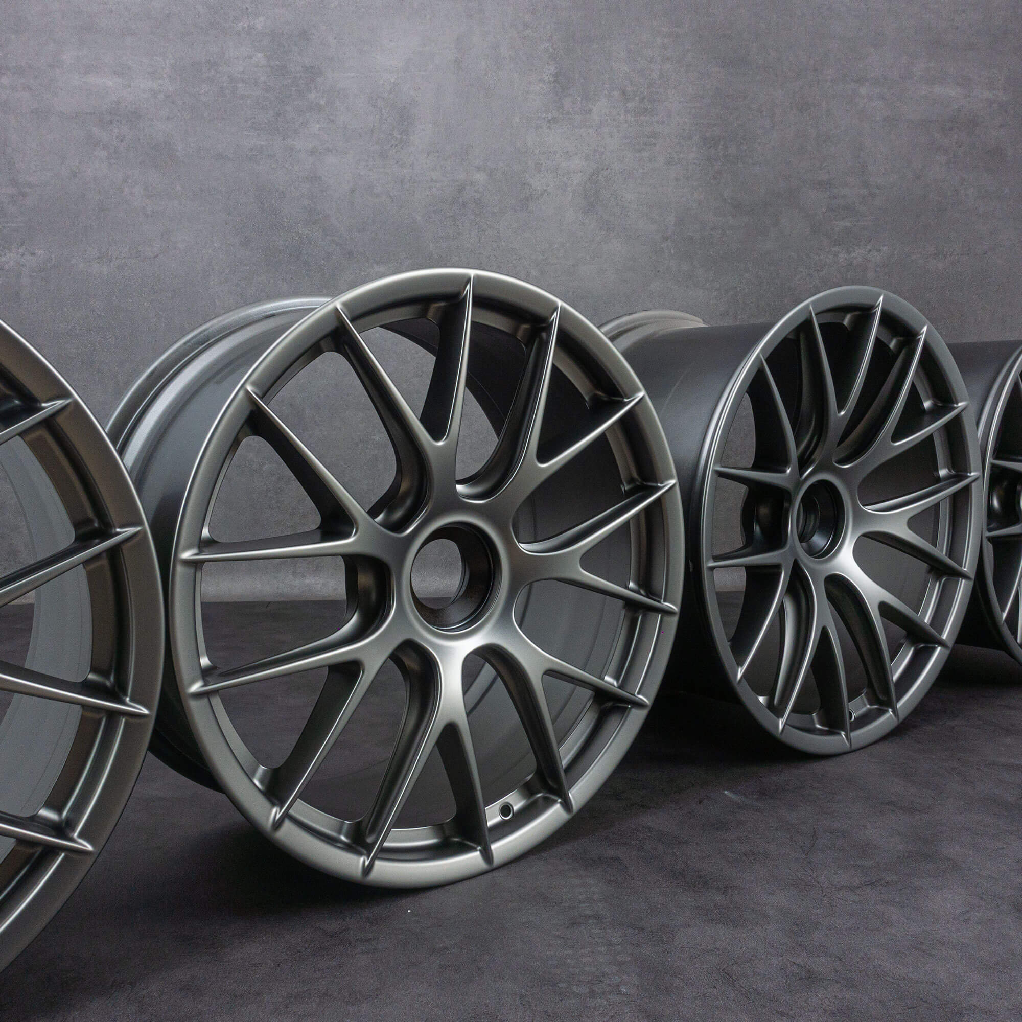 Original Porsche 991 20 21 pouces GT3 RS GT2 Jantes 99104460338 0B5 Magnésium Nouveau