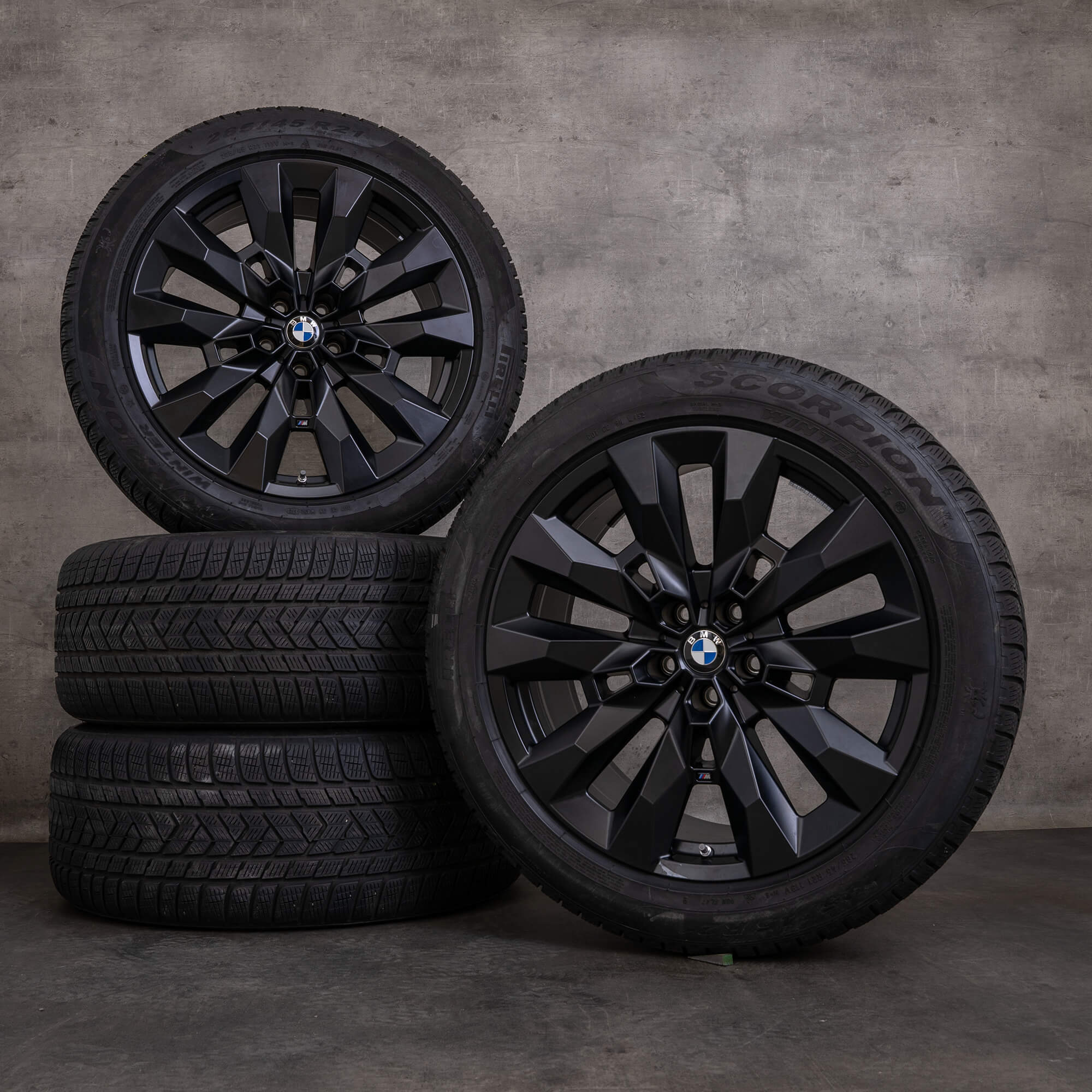 OEM BMW XM snow tire packages 21 inch G09 Rims Styling 917 M 5A6DE91 ...