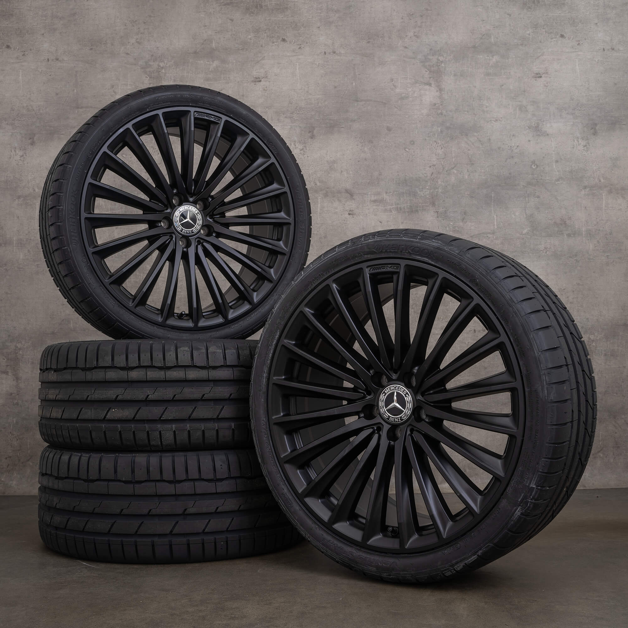 OEM AMG Mercedes Benz CLS 20 inch C257 rims summer tires A2574013800 ...