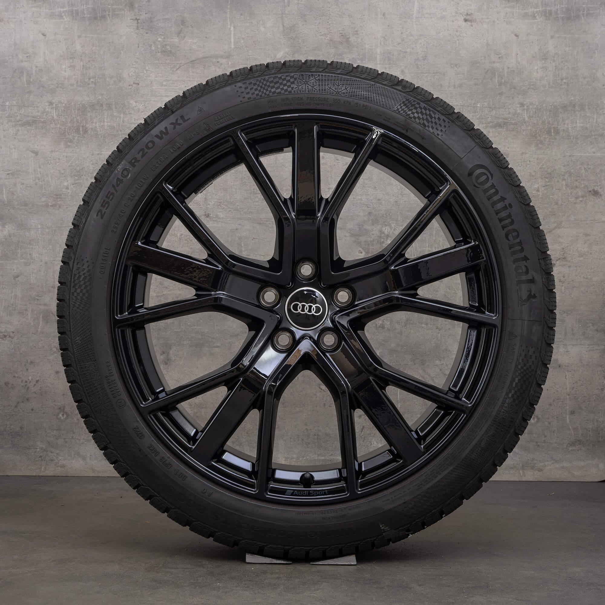 Original Audi Q3 RSQ3 Winterreifen 20 Zoll F3 Felgen Winterräder 83A601025T schwarz