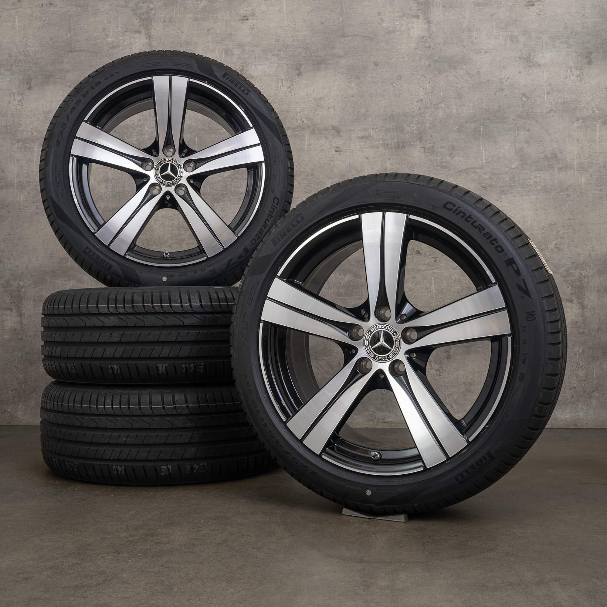 OEM Mercedes Benz C-Class rims 18 inch W206 S206 summer wheels ...