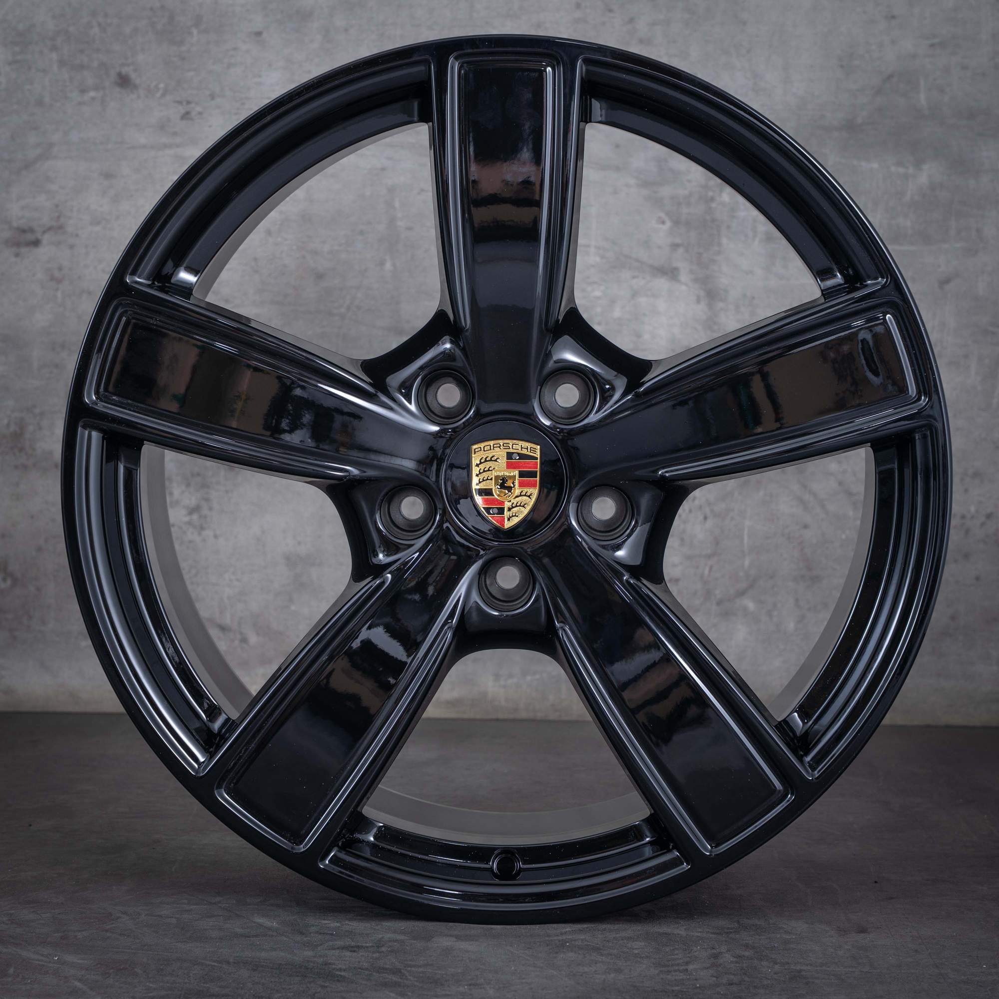 Alkuperäiset Porsche Cayenne Coupe 20 tuuman vanteet 9YA E3 9Y0601025BP 9Y3601025AH Sport Classic mustat kiiltävät.