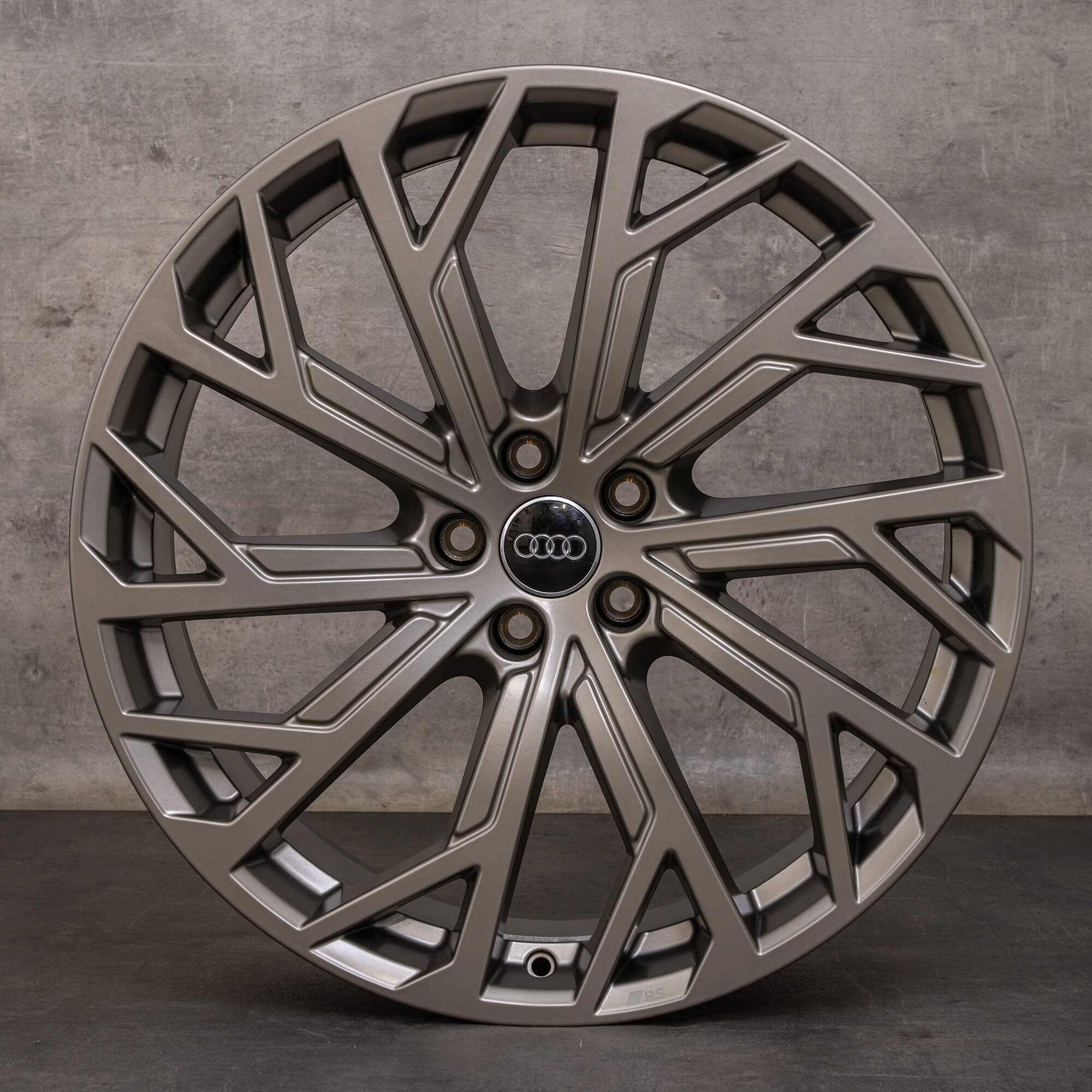 Jante originale Audi A8 S8 21 inch 4N D5 4N0601025BN neodymium gold matt NOU