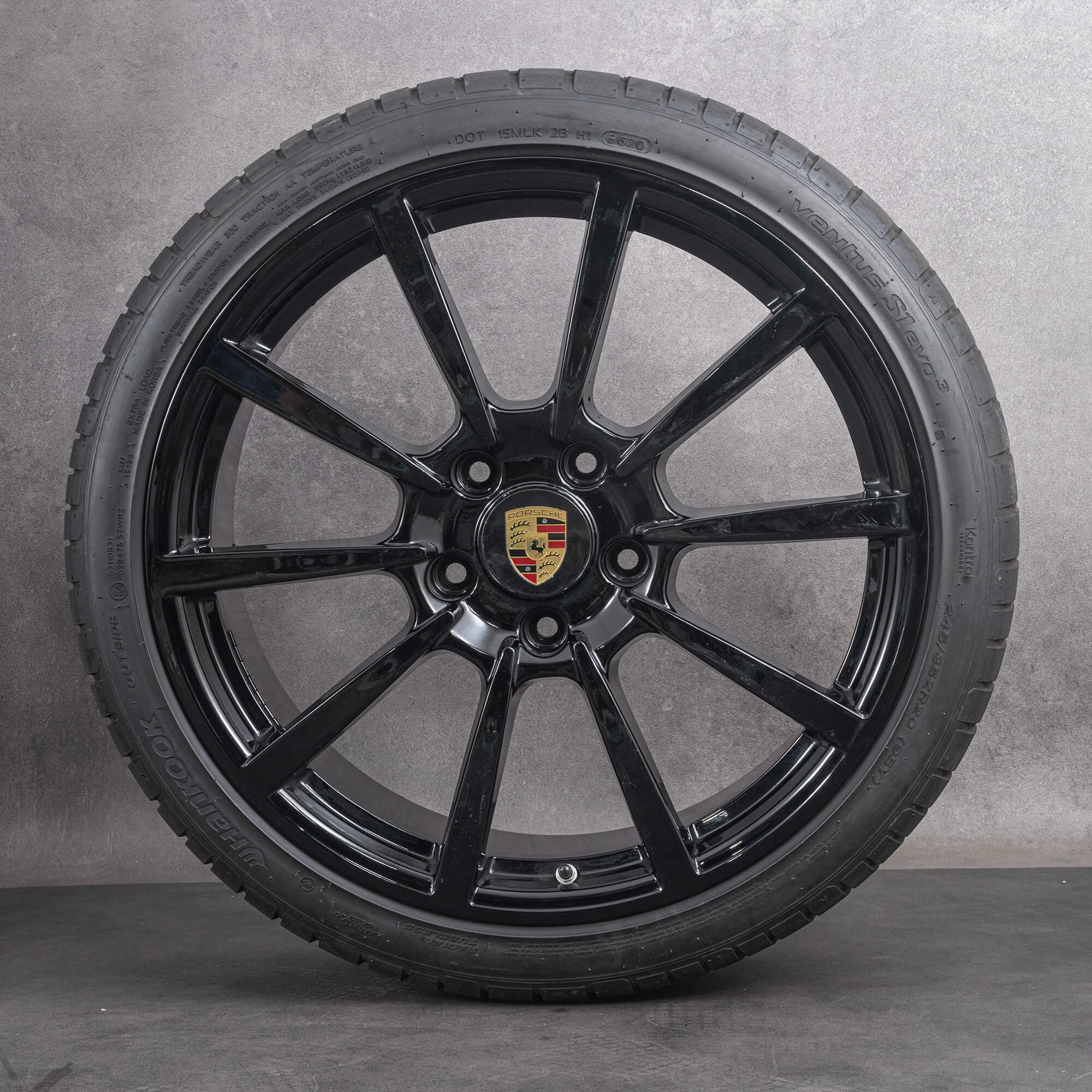 Oryginalne felgi Porsche 991 20 cali koła letnie opony Classic C2