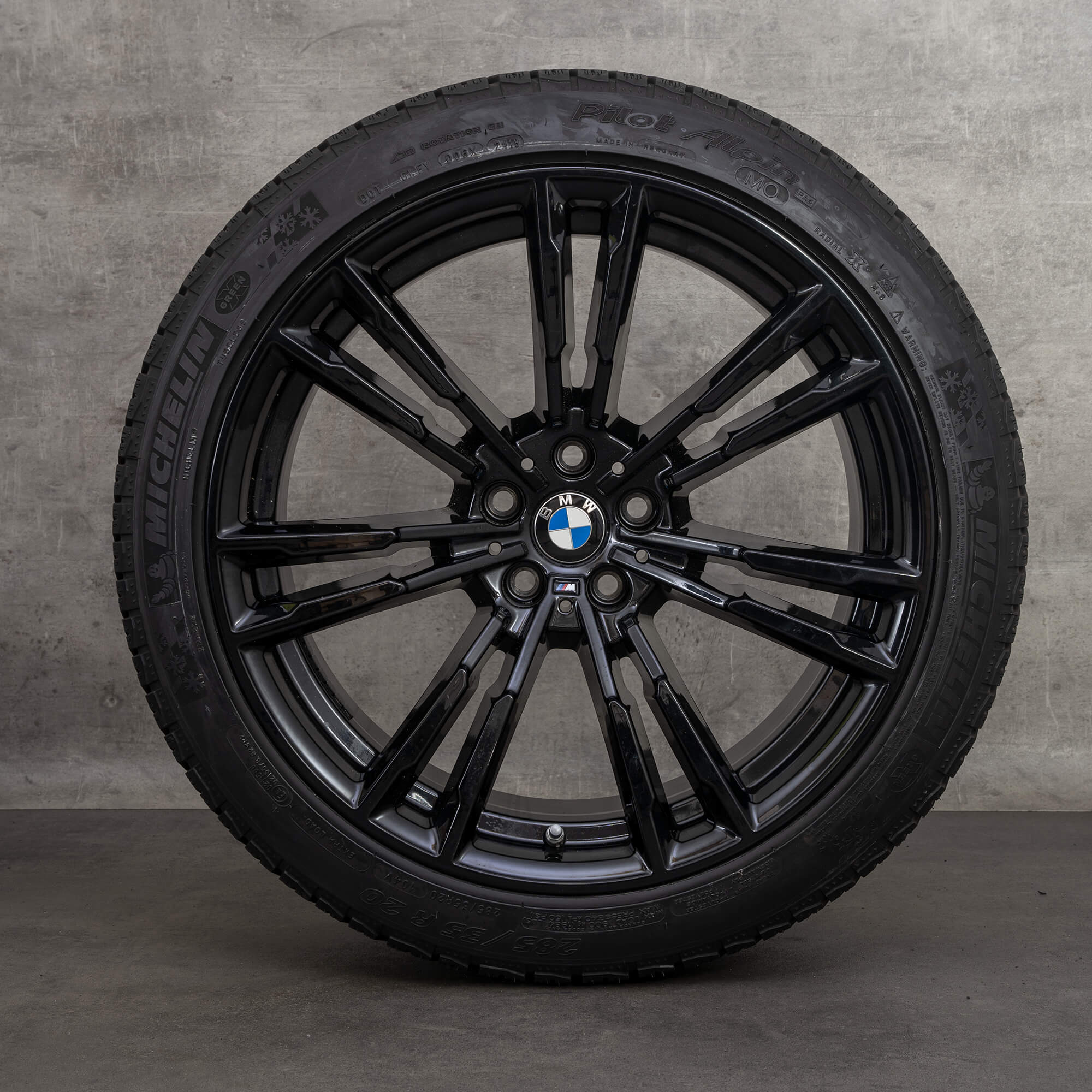  M5 F90 20インチ ホイール Michelin タイヤセット 20 inch rims BMW M5 F90 winter tires OEM wheels 8073977 8073979 M706