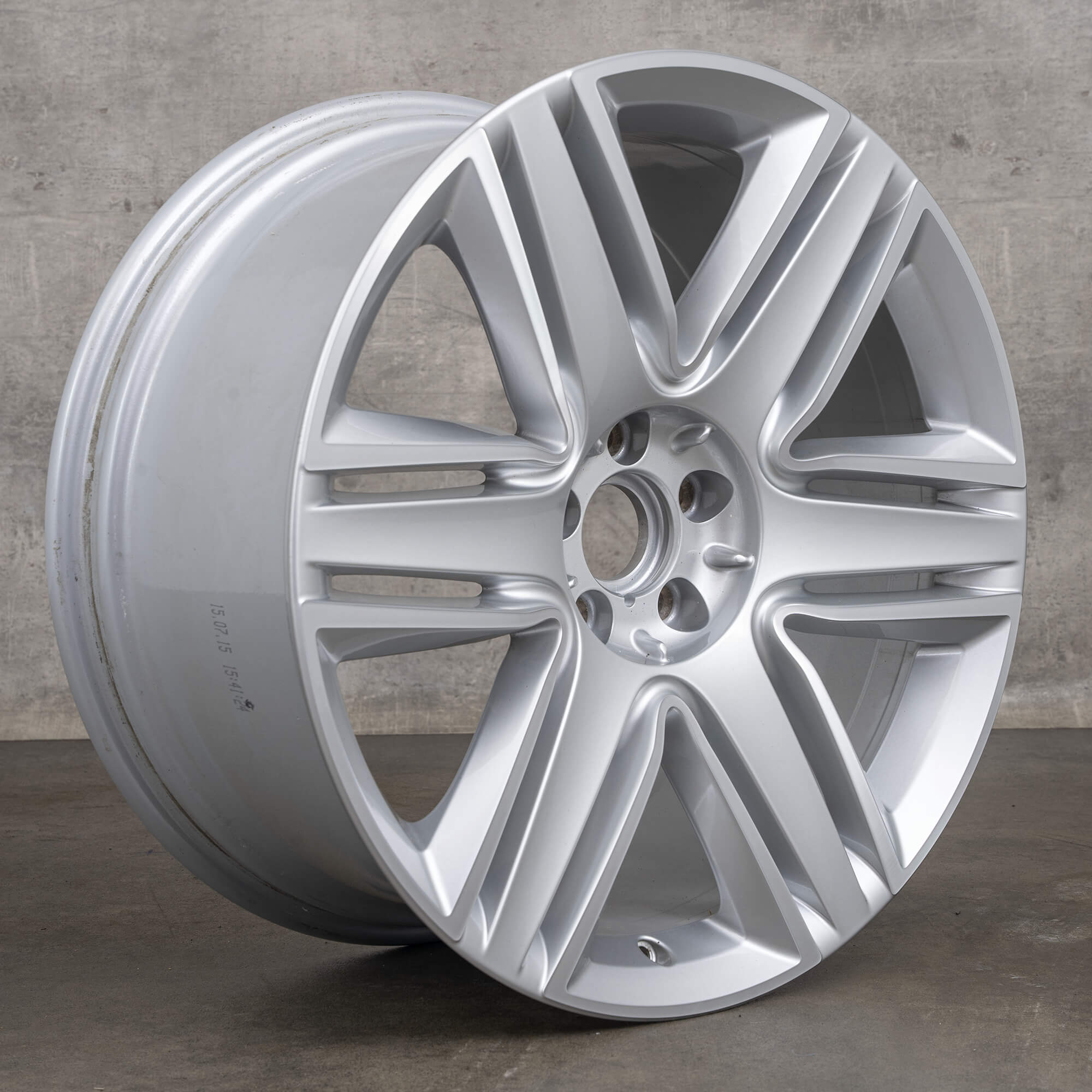 1x Bentley 20 inch Jantă Continental GT GTC 3W0601025FD aluminiu 9,5 x ET41