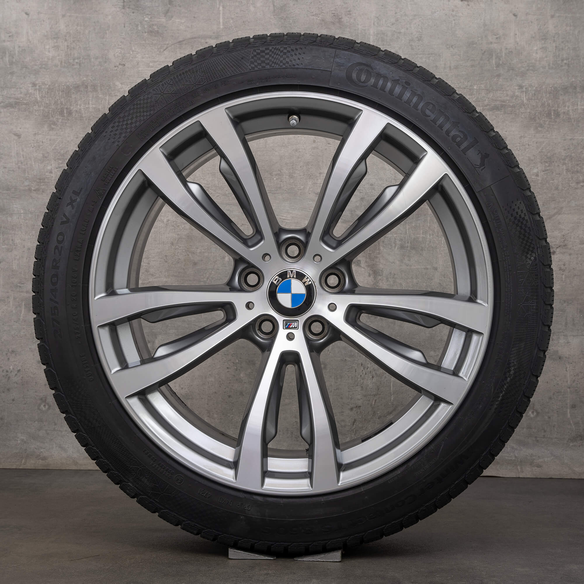BMW X5 E70 F15 X6 F16 roți de iarnă 20 inch stil jante 469 M anvelope