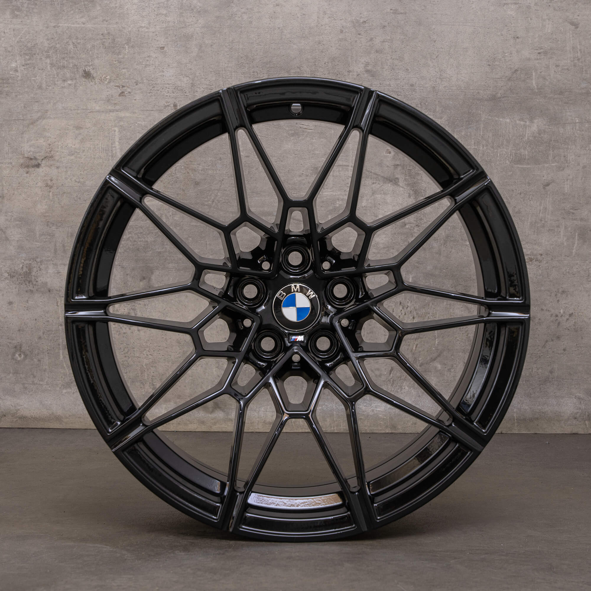 Originální alu kola BMW M2 M3 M4 19 20 palců G87 G80 G81 G82 G83 Styling 826 M 8093838 8093839 černá lesklá