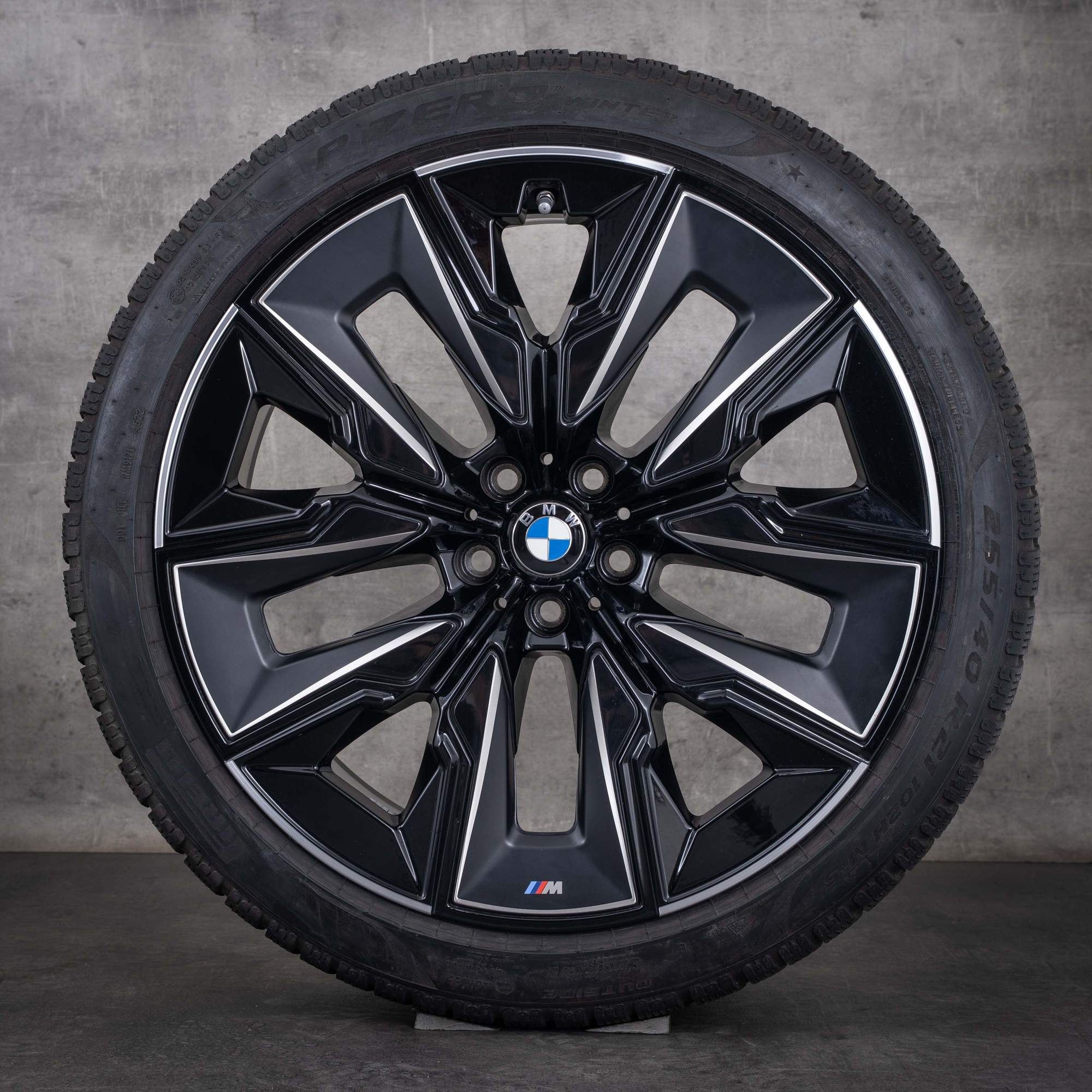 Alkuperäiset BMW 7-sarjan i7 X3 -vanteet 21 tuumaa G70 G45 kesäpyörät Styling 909 M 5A19DF4 5A19DF5 kiillotettu musta